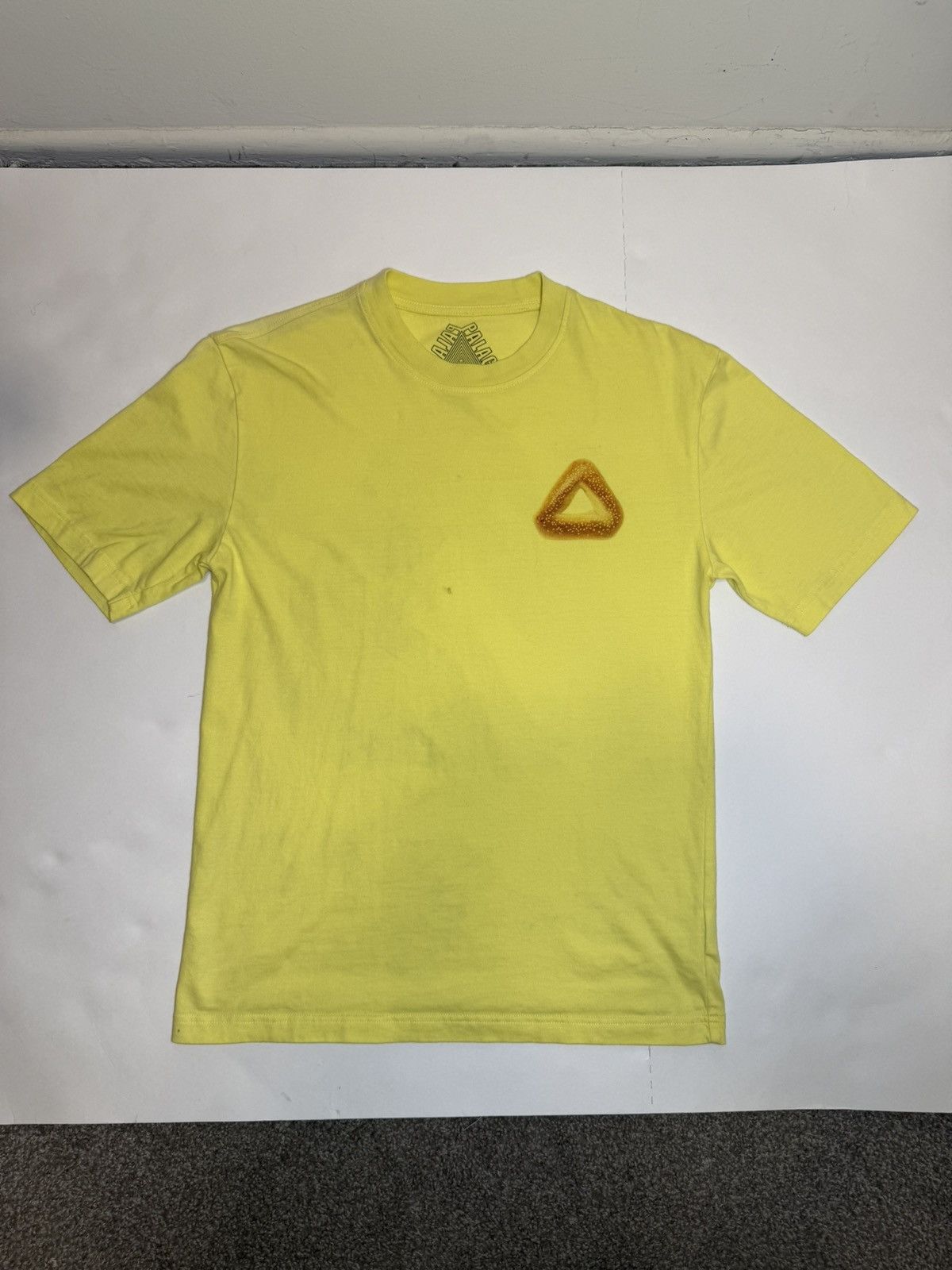 Palace Palace Tri Ferg Pretzel Logo Tee Shirt Yellow Small Size US S / EU 44-46 / 1 - 2 Thumbnail