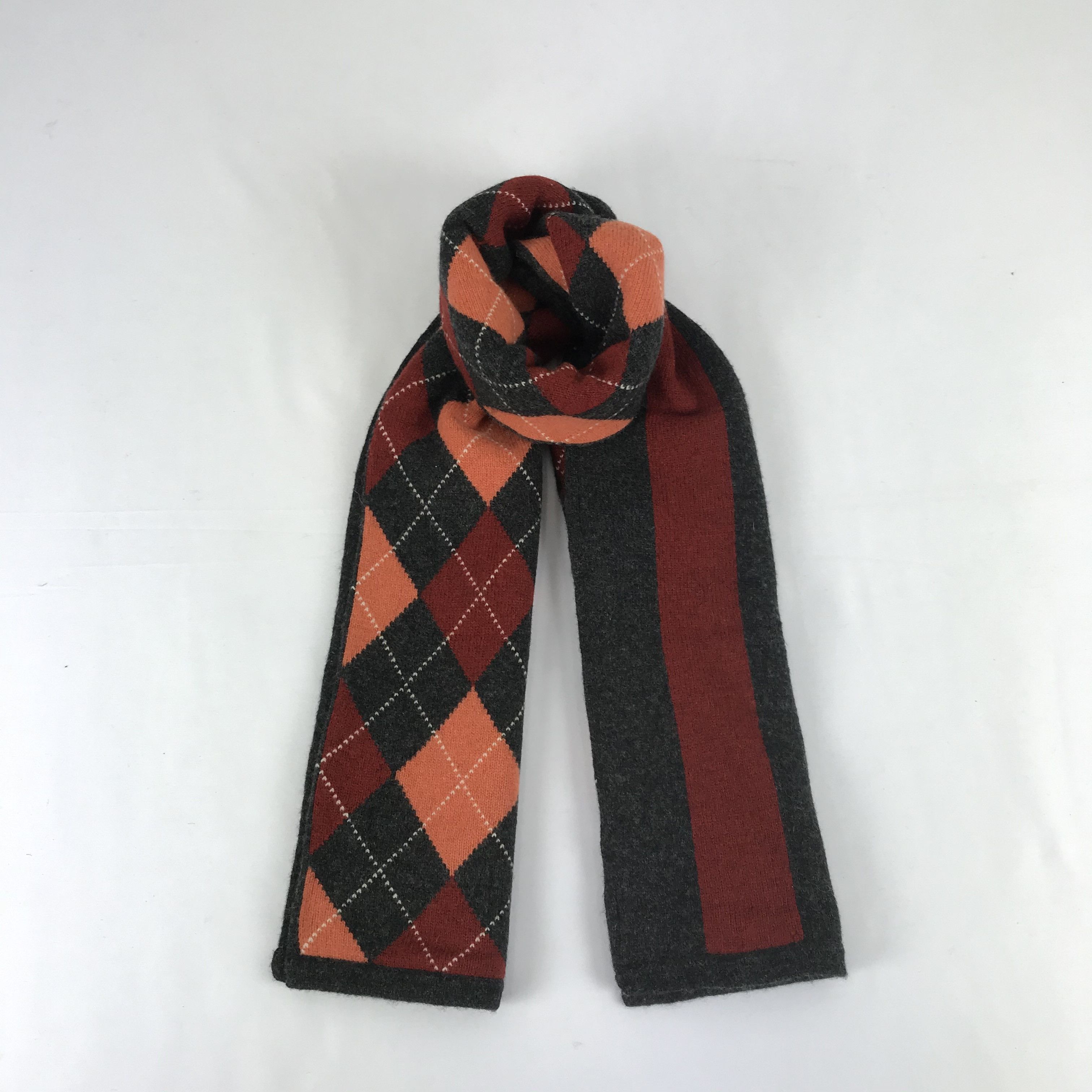 Brooks Brothers Vintage Brooks Brothers Scarf Agyle Muffler Wool Scarves Size ONE SIZE - 2 Thumbnail