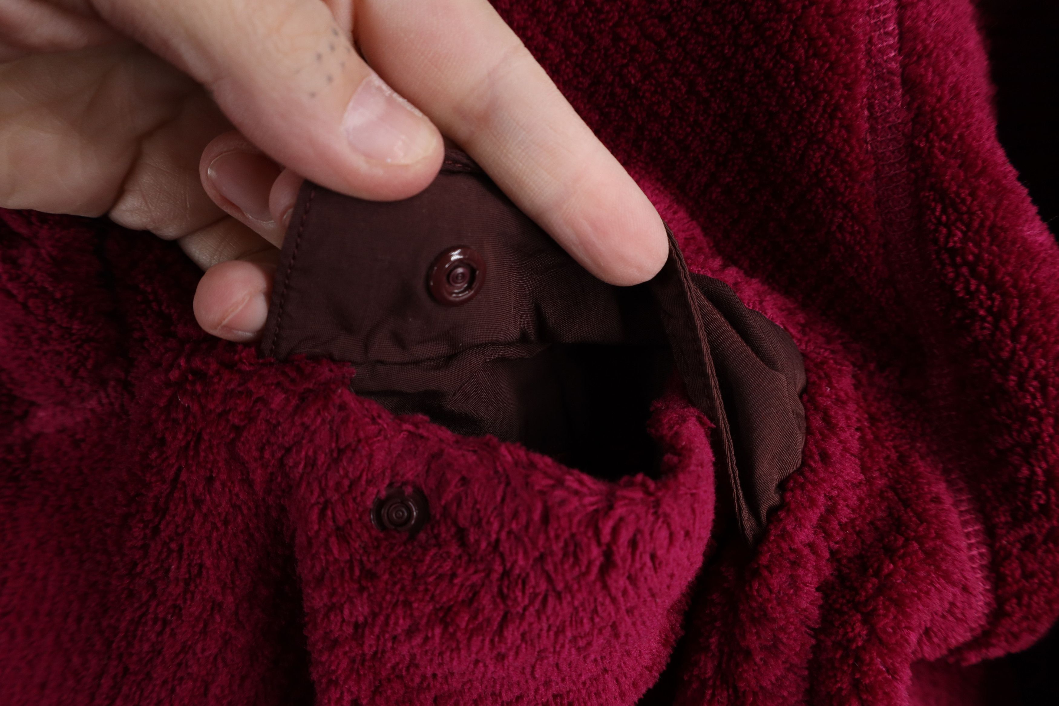 Patagonia × Vintage Patagonia Re Tool Snap T Fleece Pullover Sweater Purple Size M / US 6-8 / IT 42-44 - 5 Thumbnail