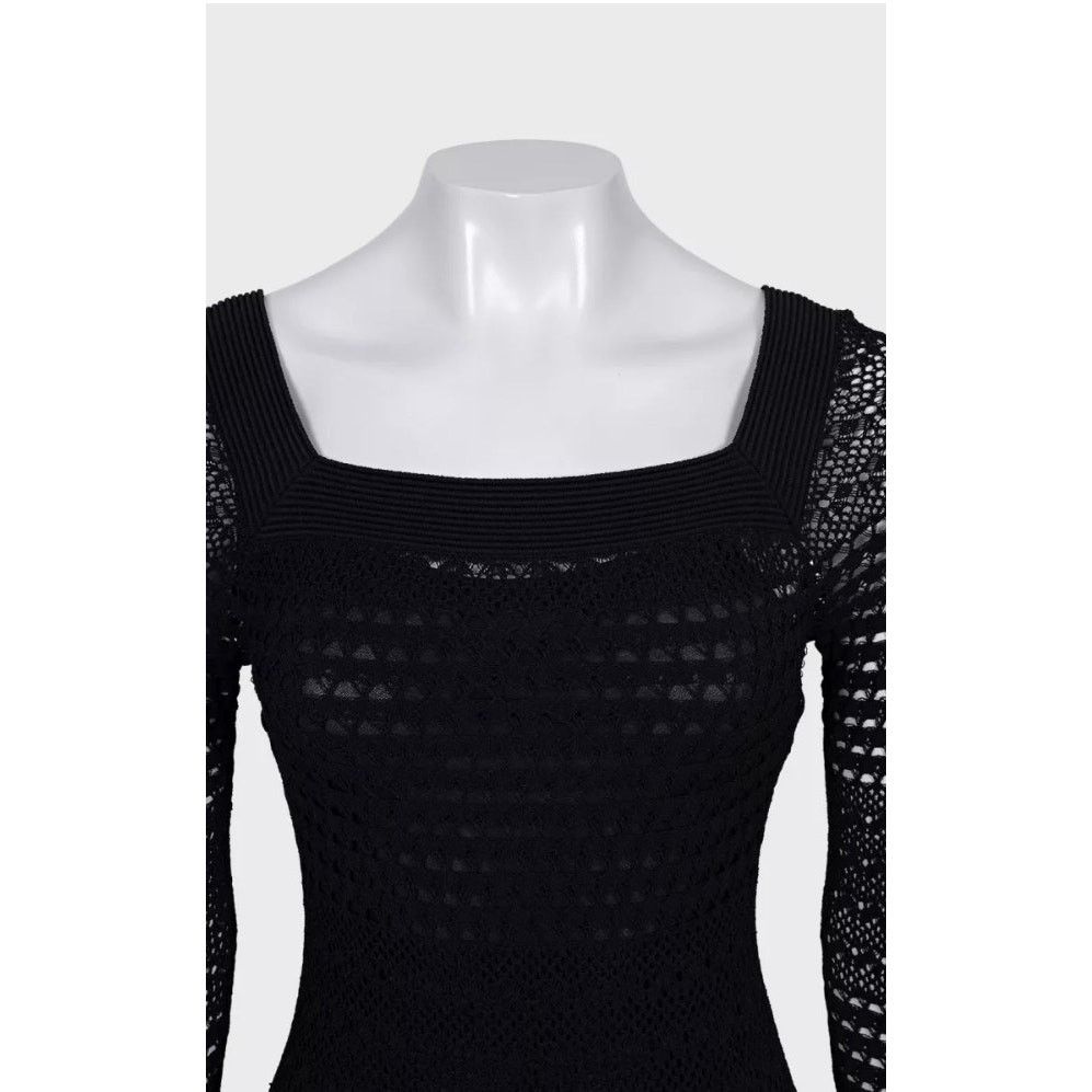 Tom Ford Tom Ford Black Knitted Dress - Size S Size S / US 4 / IT 40 - 4 Thumbnail