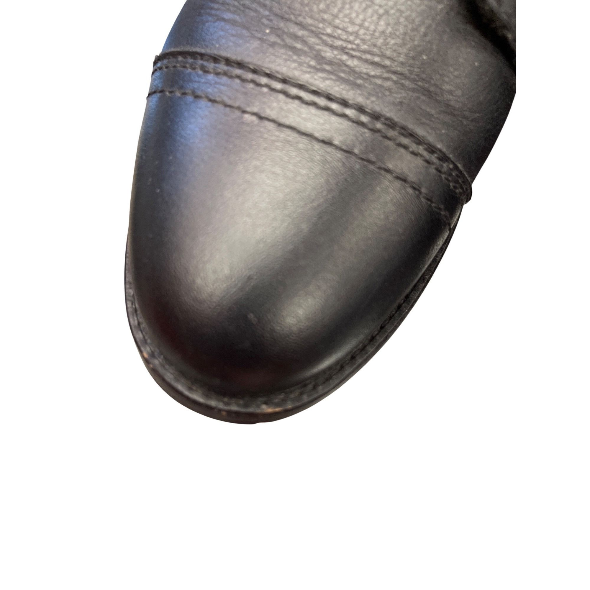 Other Thurday Boot Co. Wms black leather hand crafted ankle boots Size US 6.5 / IT 36.5 - 19 Thumbnail