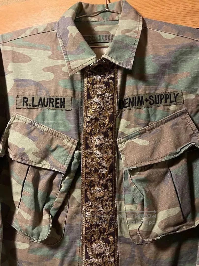 Denim & Supply Ralph Lauren Ralph Lauren Denim Supply Camouflage Military Jacket. Size US XS / EU 42 / 0 - 3 Thumbnail