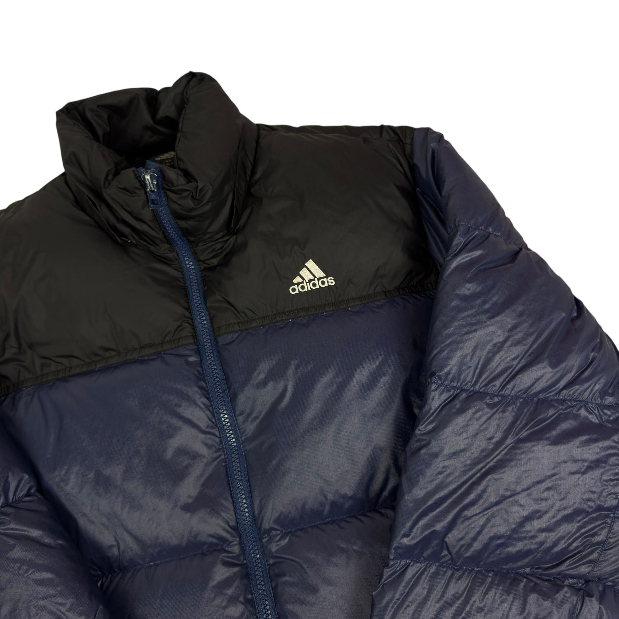 Adidas Adidas Men's navy Black Long Sleeve Full Zip Puffer Jacket Size US M / EU 48-50 / 2 - 4 Thumbnail