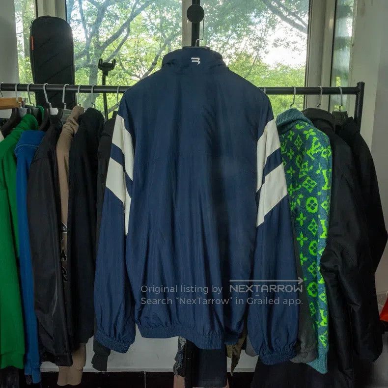 Balenciaga Balenciaga Embroidered Patchwork Blue-Green Retro School U Size US S / EU 44-46 / 1 - 3 Thumbnail
