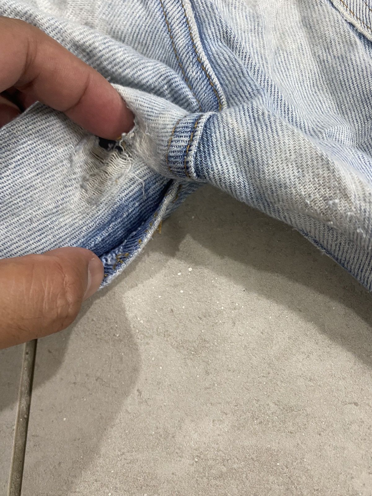 Levi's DISTRESSED VINTAGE LEVIS ORANGE TAB Size US 29 - 15 Thumbnail