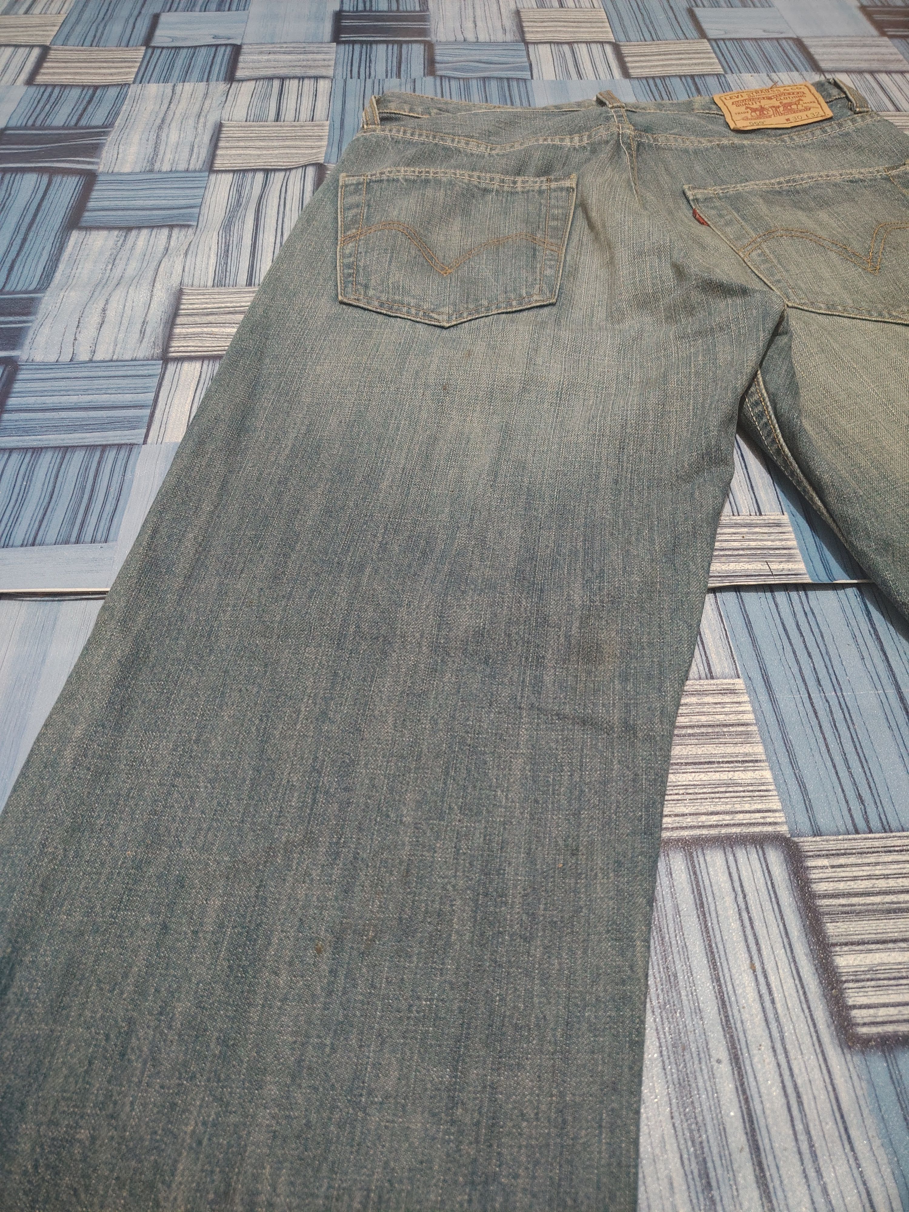 Levi's Japanese Levi's Loose Straight Distressed Denim Size US 30 / EU 46 - 17 Thumbnail