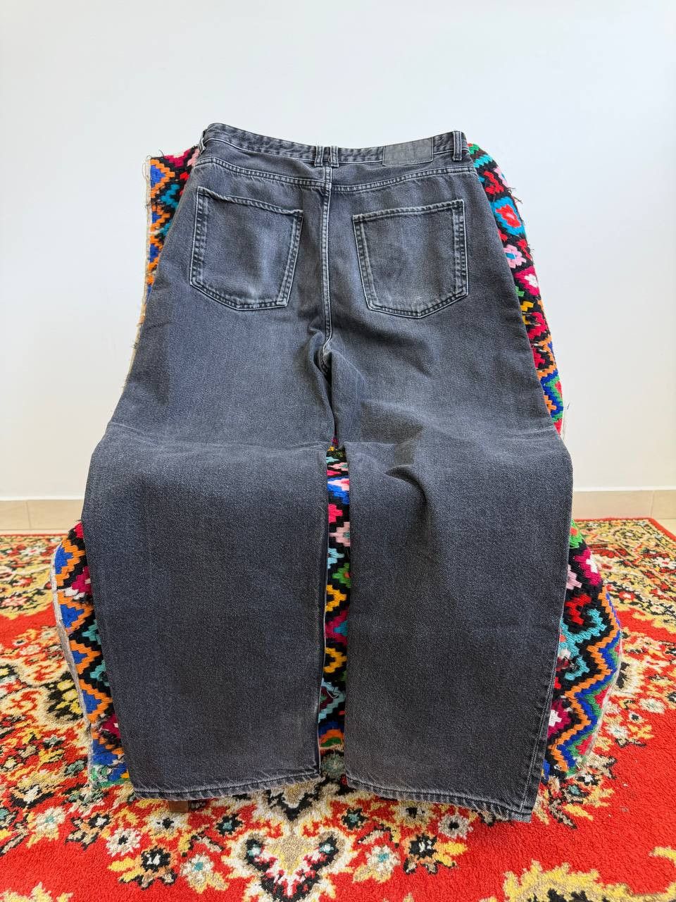 Hedi Slimane 2000s Hedi Slimane Style Washed Faded Denim Jeans Size US 32 / EU 48 - 6 Thumbnail