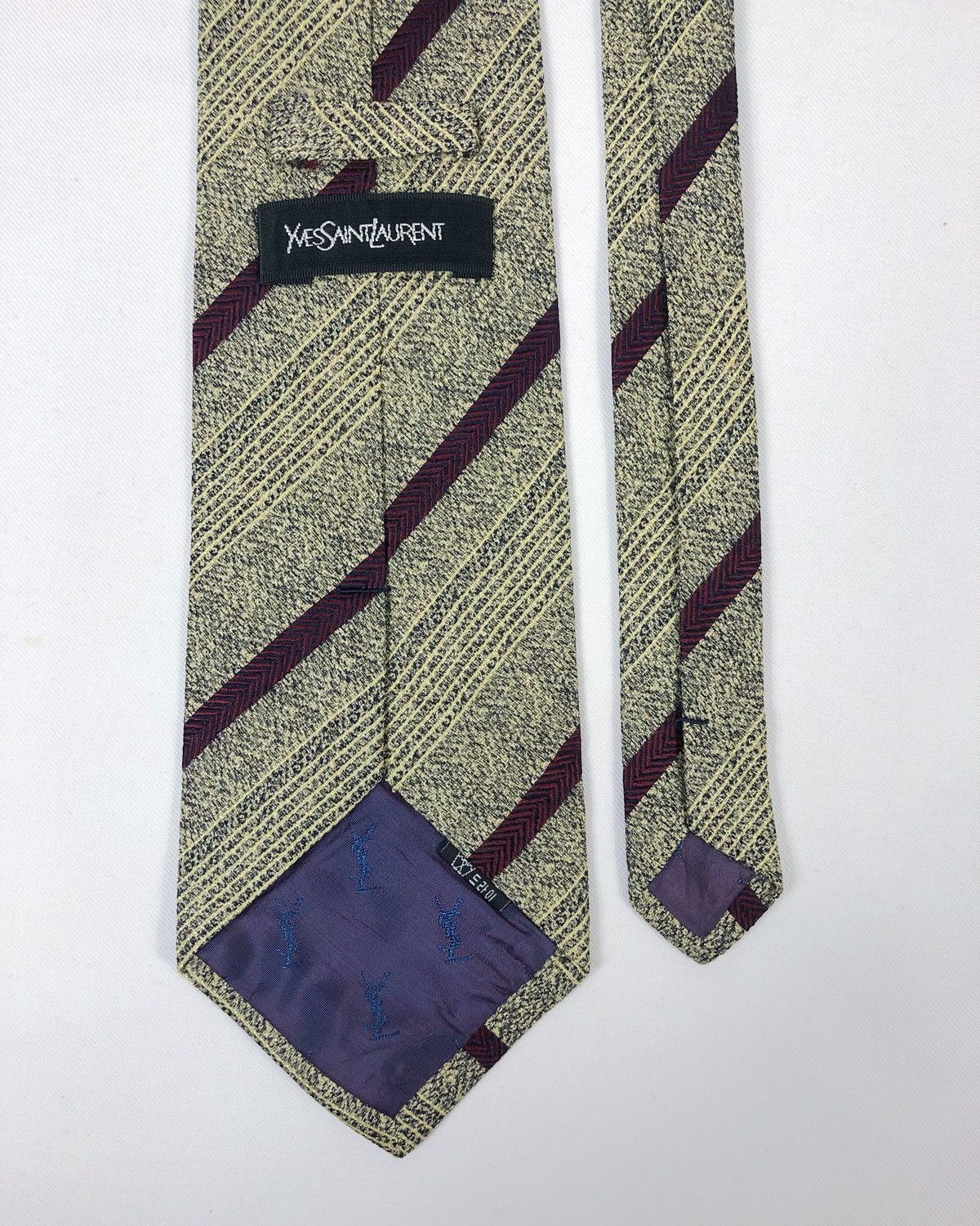 Vintage × Yves Saint Laurent Rare Vintage Yves Saint Laurent Silk Tie Size ONE SIZE - 4 Thumbnail