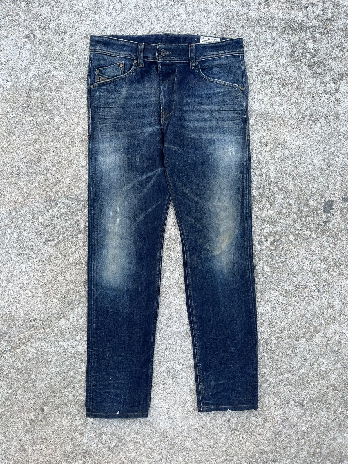 Designer × Diesel 🔥 Diesel Industry Distressed Denim Streetwear W32🔥 Size US 32 / EU 48 - 2 Thumbnail
