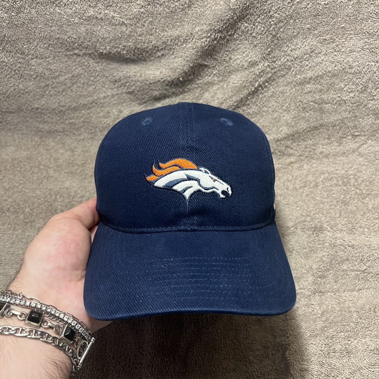 NFL × Nike × Vintage Vintage 90s Nike Denver Broncos SnapBack Hat Logo Swoosh Size ONE SIZE - 3 Thumbnail