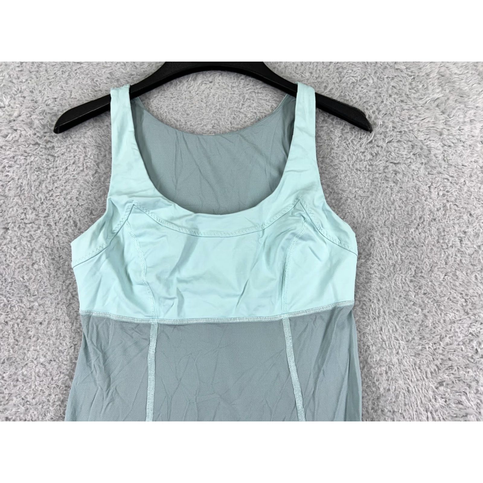 Lululemon Lululemon Shirt Womens 2 Teal Tank Top Ta Ta Topper Run Running Athletic Wear Tank Women Teal Nike Style? Size XS / US 0-2 / IT 36-38 - 3 Thumbnail