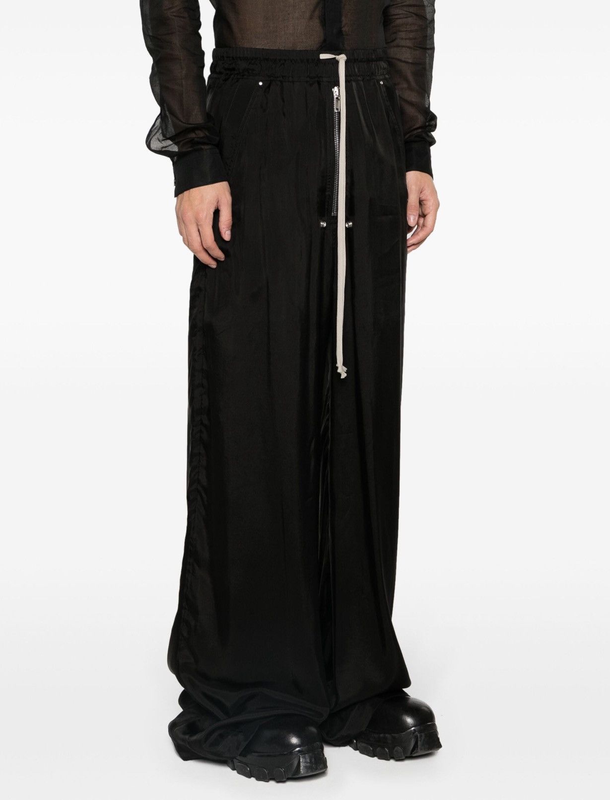 Rick Owens SS’24 LIDO BELA SATIN TROUSERS Size US 32 / EU 48 - 3 Thumbnail