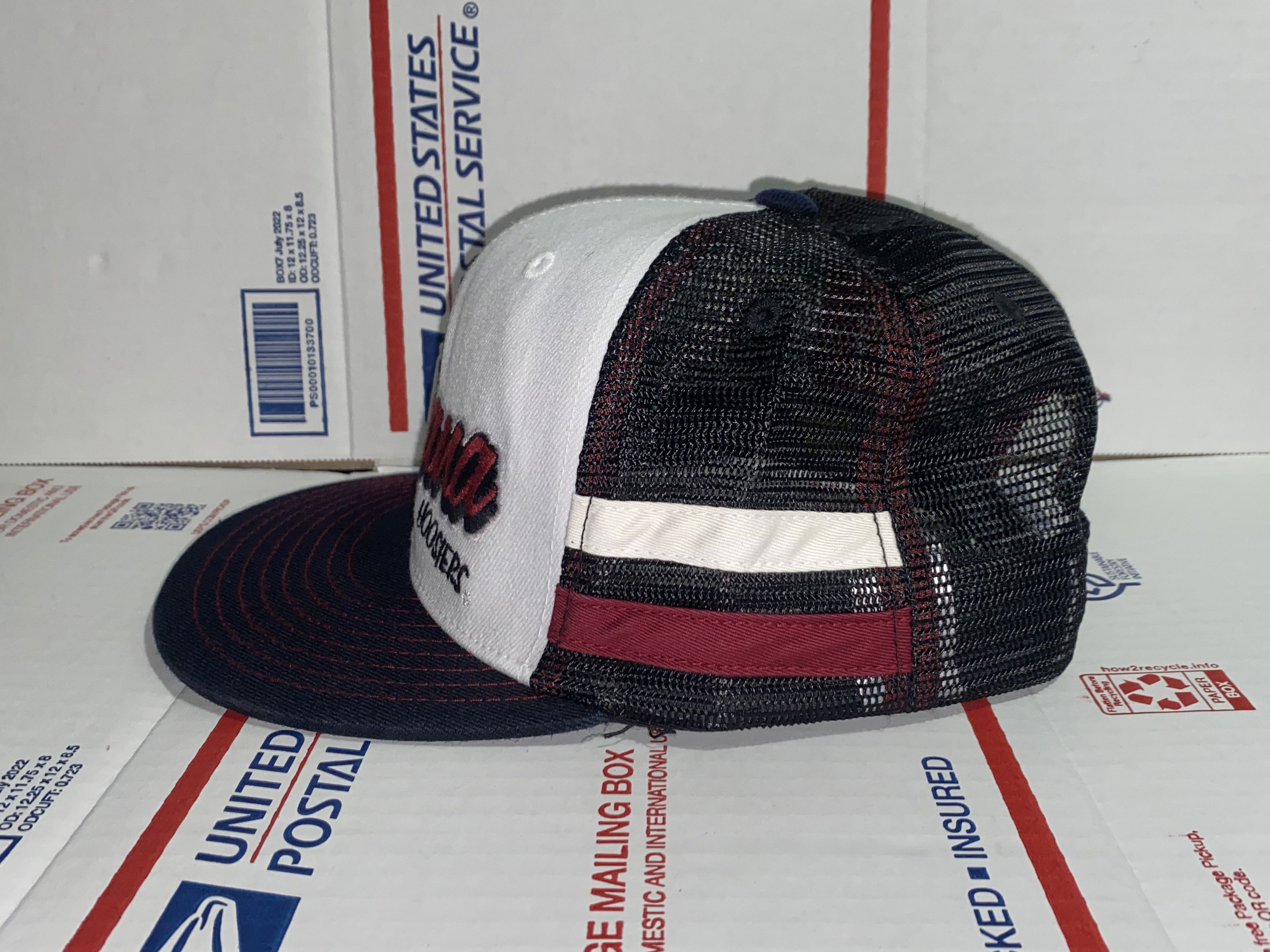 Top Of The World IU Indiana HOOSIERS Trucker hat Snapback Cap TOW retro vtg Size ONE SIZE - 3 Thumbnail