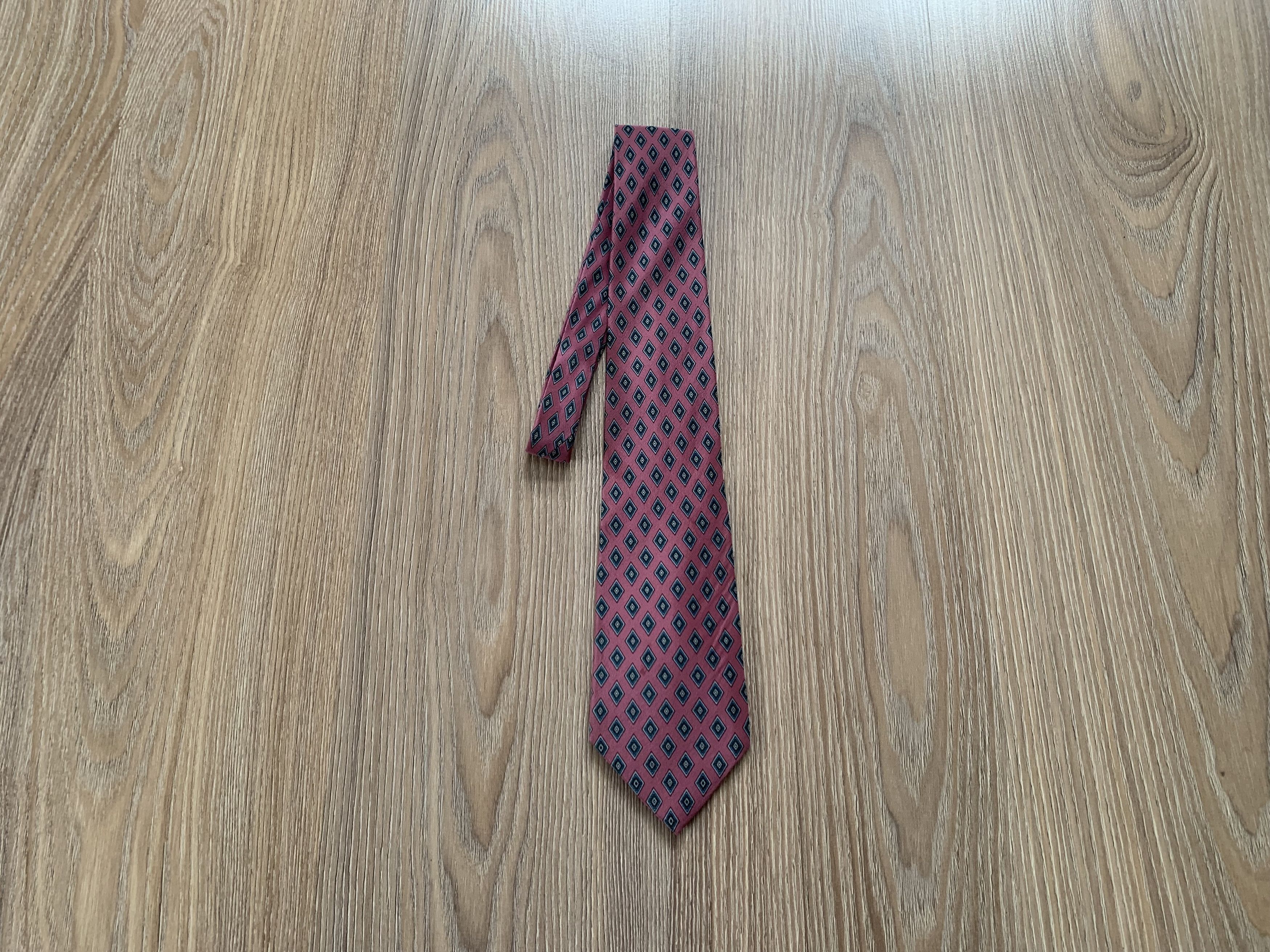Other Sergio De Laurenti Monogram Printed Silk Tie Size ONE SIZE - 1 Thumbnail