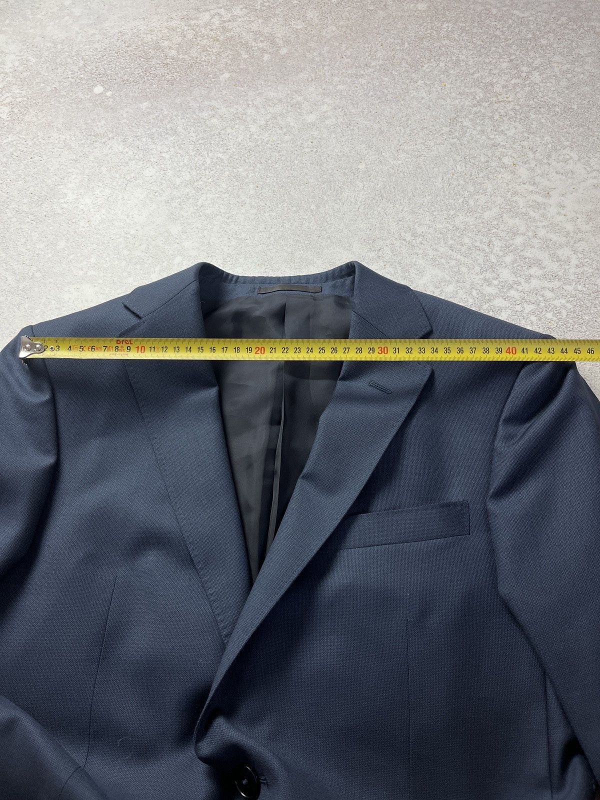 Z Zegna Z Zegna Suit Mens 50R Navy Blue 2 Button Turati Wool Pants Size 50R - 17 Thumbnail