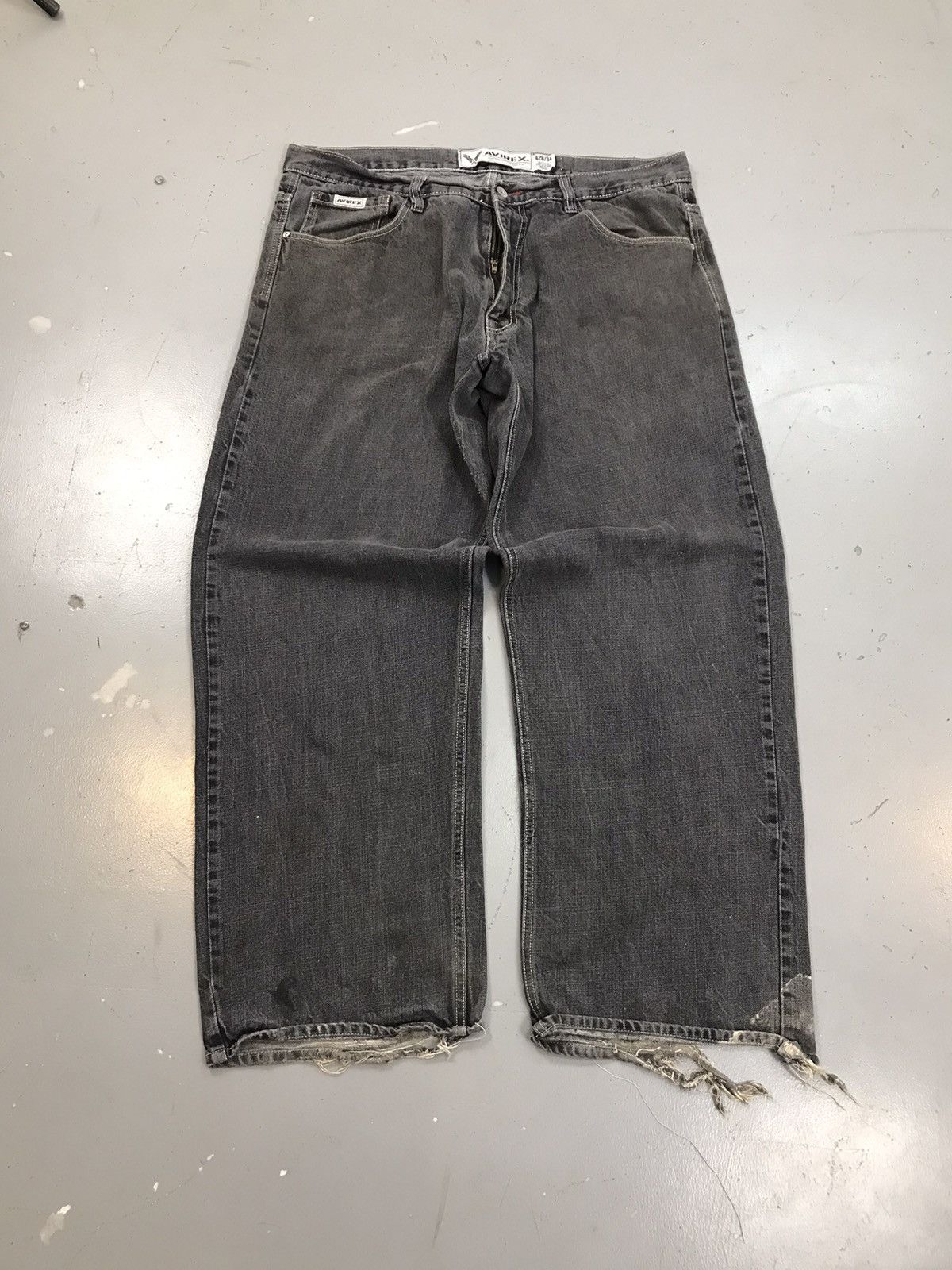 Avirex Vintage Avirex cross embroidered loose fit denim Size US 42 / EU 58 - 2 Thumbnail