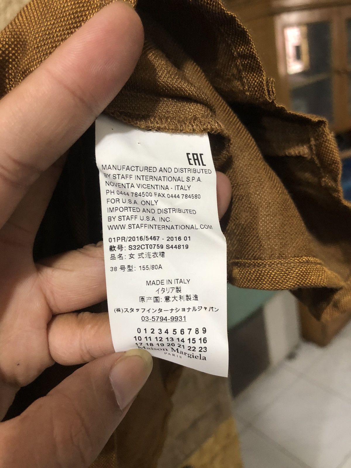 Maison Margiela MM6 Maison Margiela Paris Linen A-Line Dress Size XS / US 0-2 / IT 36-38 - 6 Thumbnail