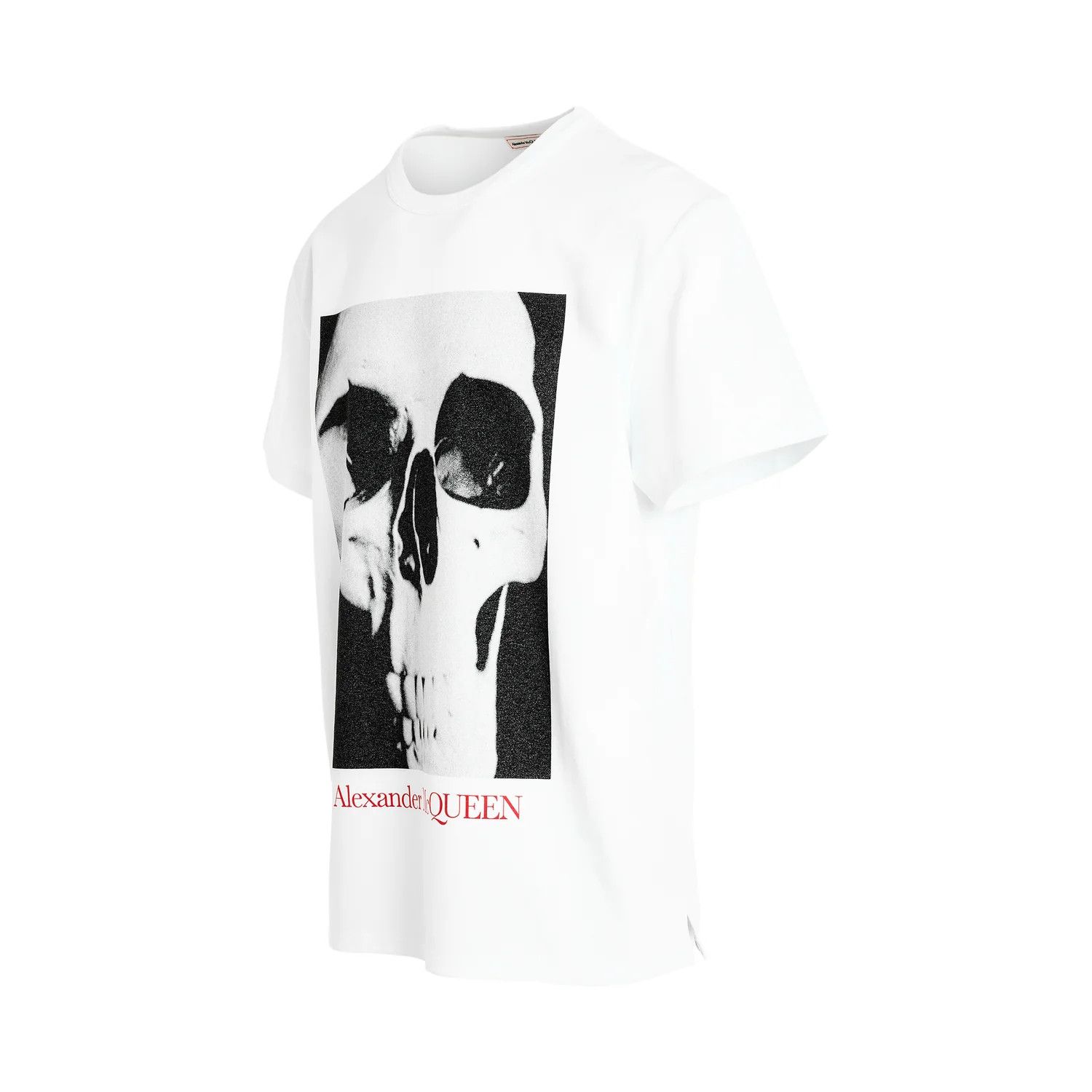 Alexander McQueen o1mris0824 T-Shirt in Black & White Size US M / EU 48-50 / 2 - 2 Thumbnail