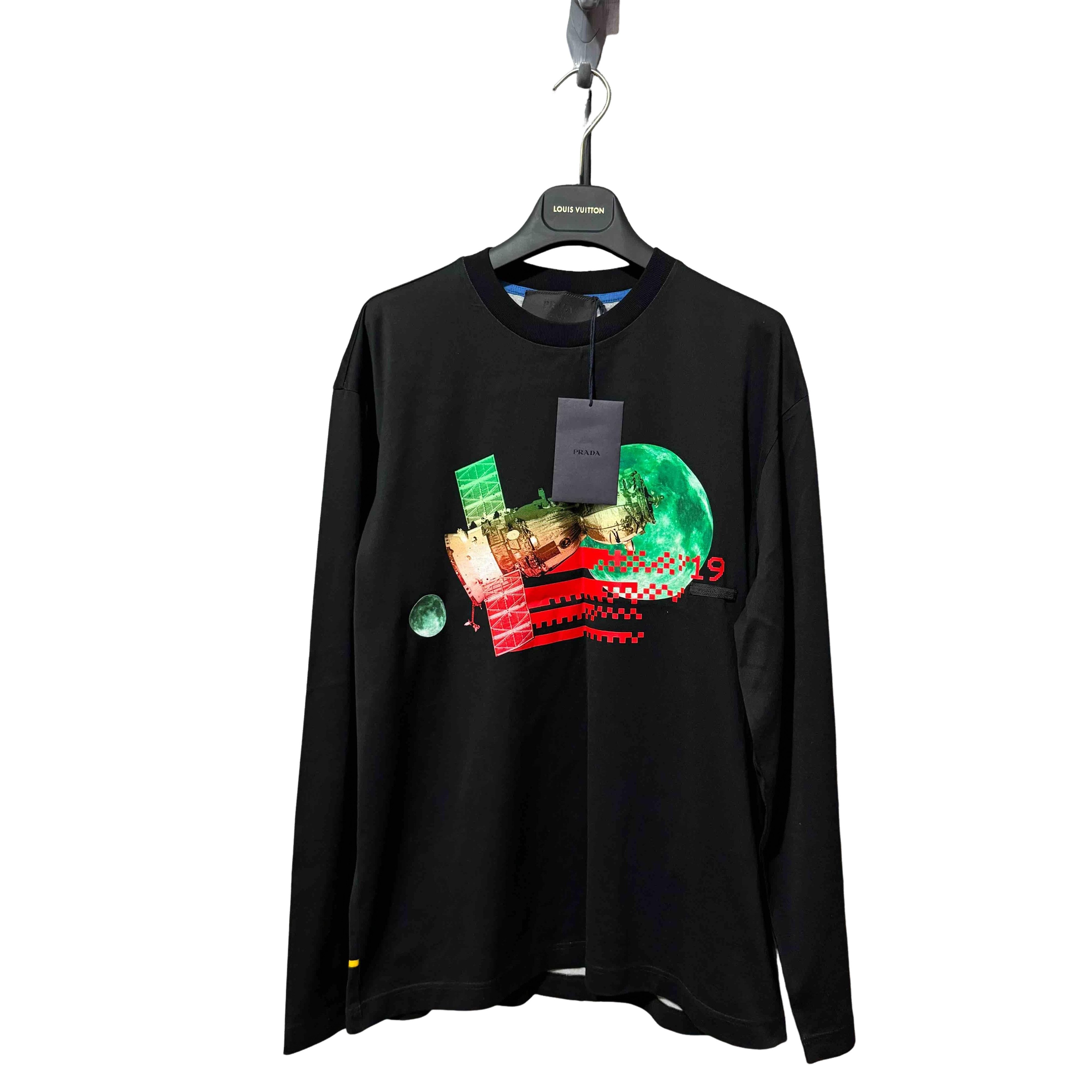Prada Prada Luna Rossa Long Sleeve T-Shirt Rn.98339 - c.a34767