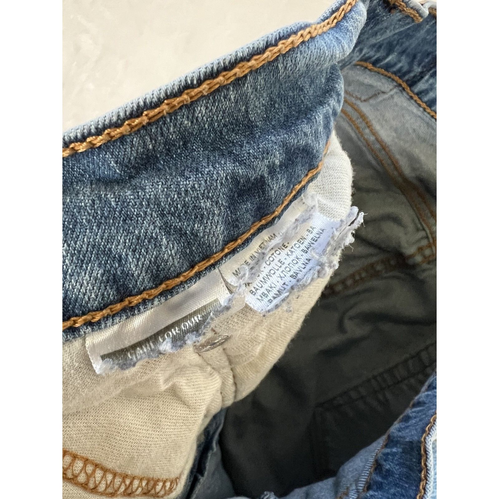 Levi's Levis 505 Jeans Mens 32x30 Blue Denim Regular Straight Mediu Size US 32 / EU 48 - 5 Thumbnail