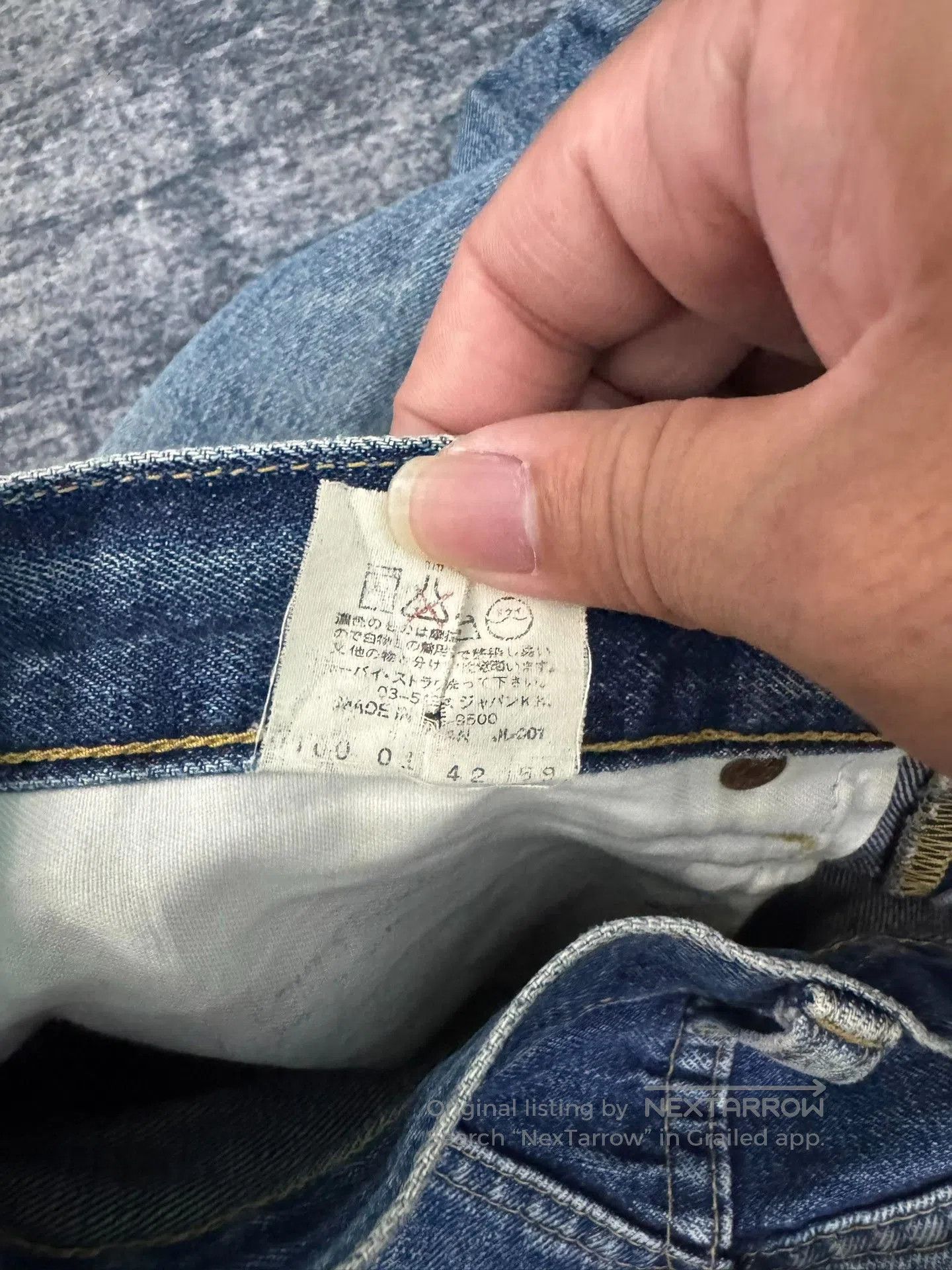 Levi's Vintage Levi's 503 BIG E LVC Jeans. Size US 31 - 5 Thumbnail