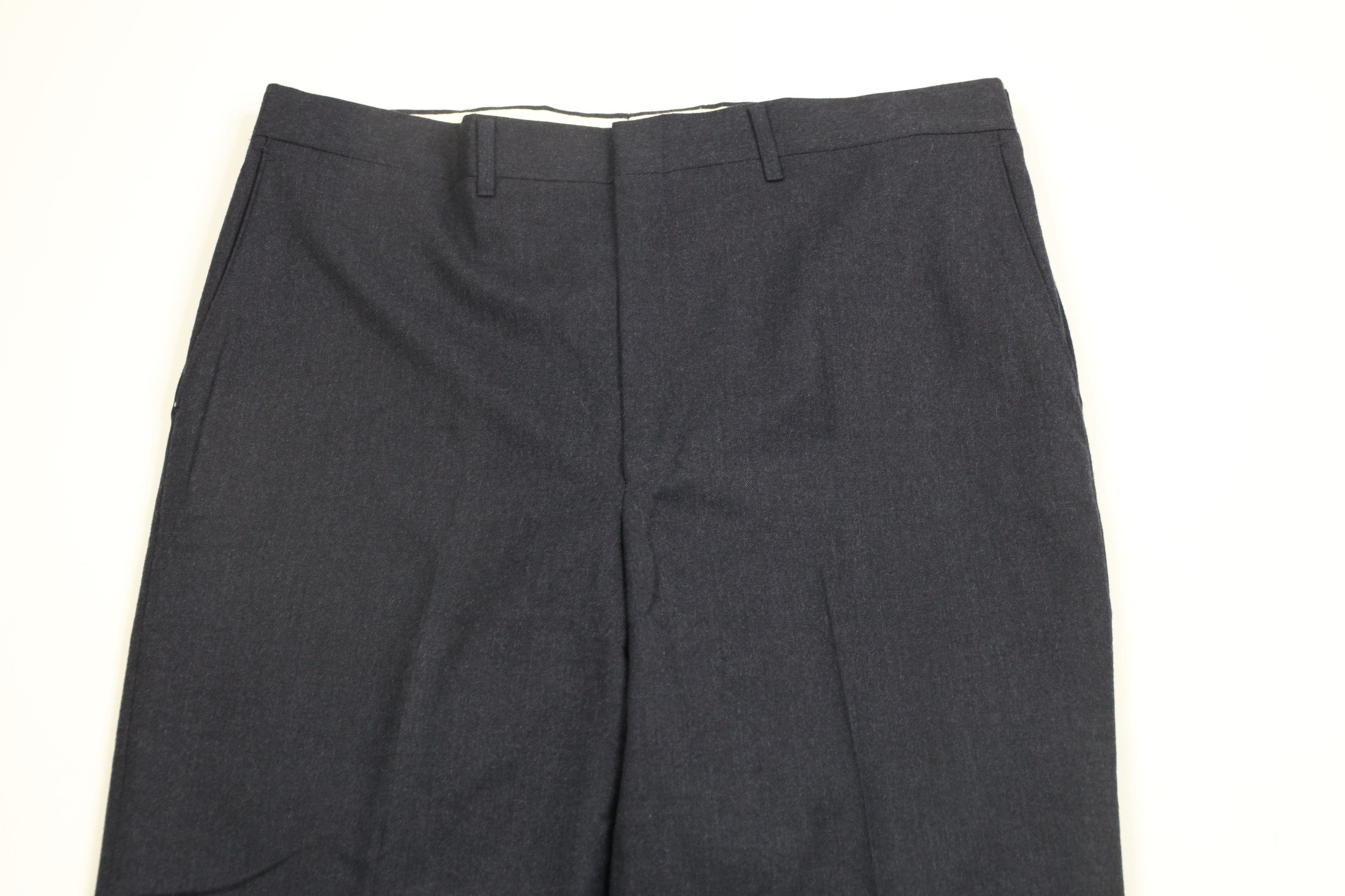 Vintage Vintage 70s Streetwear Wool Wide Leg Bell Bottoms Pants USA Size US 38 / EU 54 - 2 Thumbnail