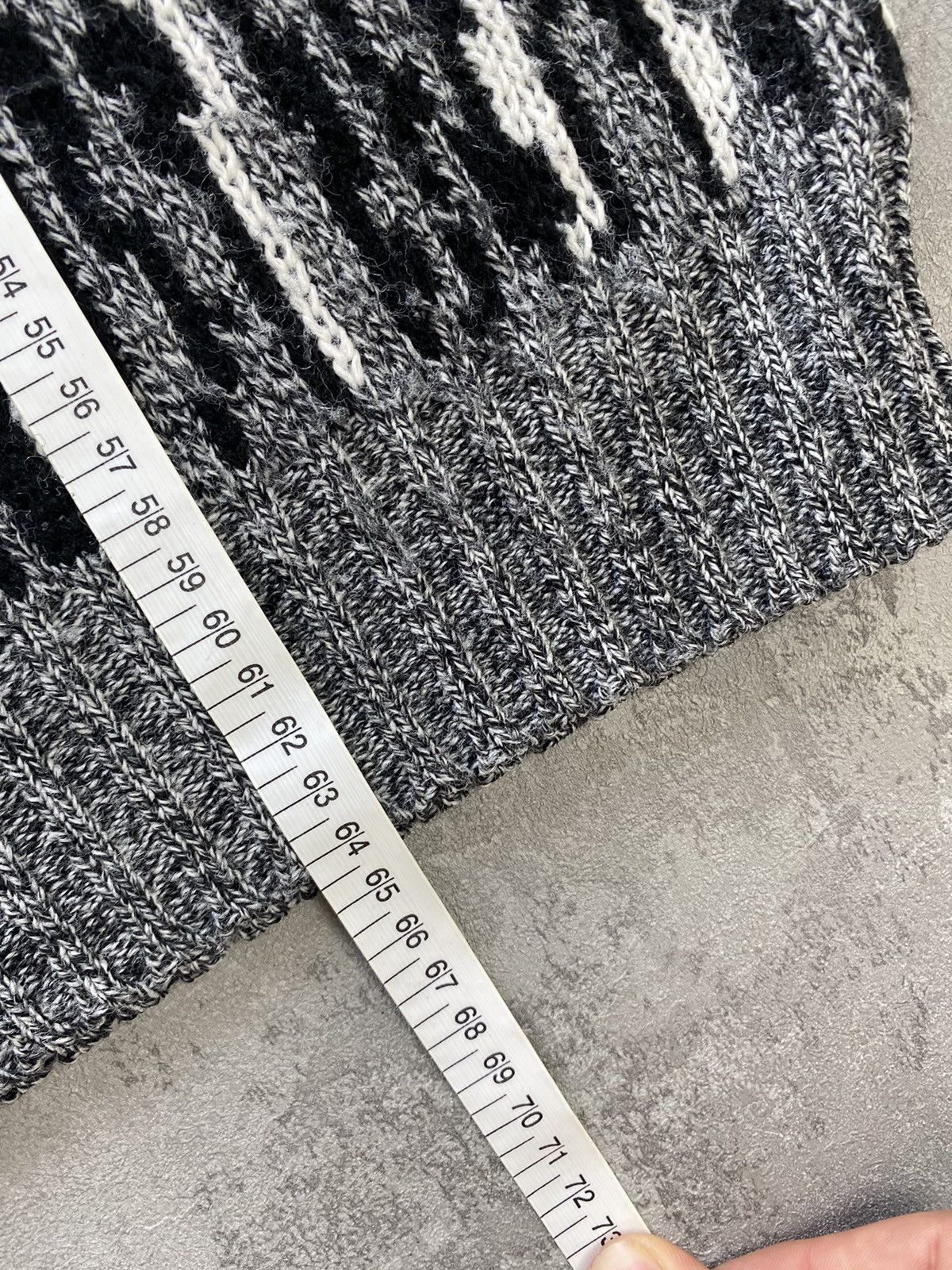 Other × Vintage Vintage 90s Acrylic Chunky Knit Grandpa Sweater USA Made Size US L / EU 52-54 / 3 - 7 Thumbnail