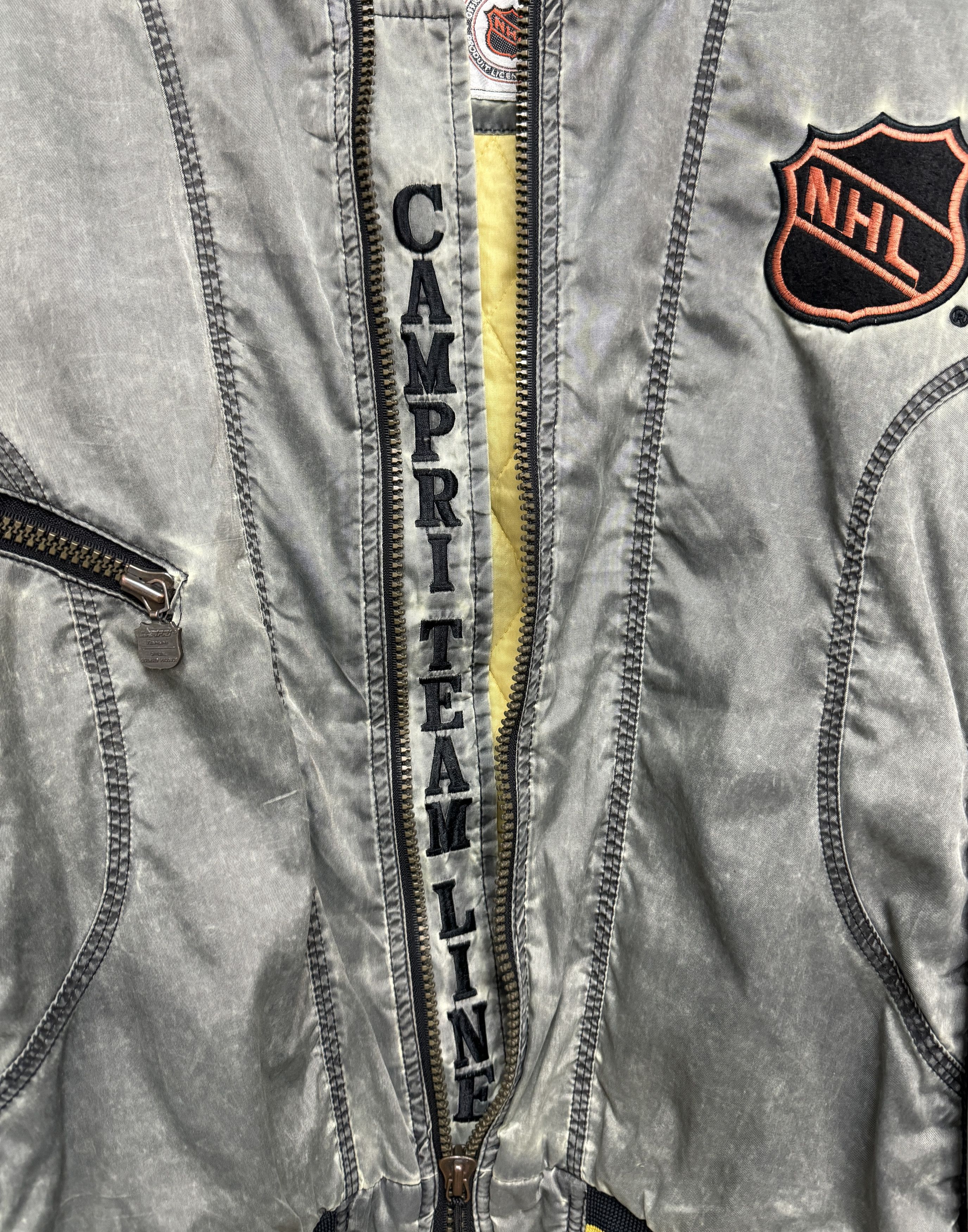 NFL Campri NHL Pittsburgh Penguins Bomber Jacket Big Logo Size L Size US L / EU 52-54 / 3 - 3 Thumbnail