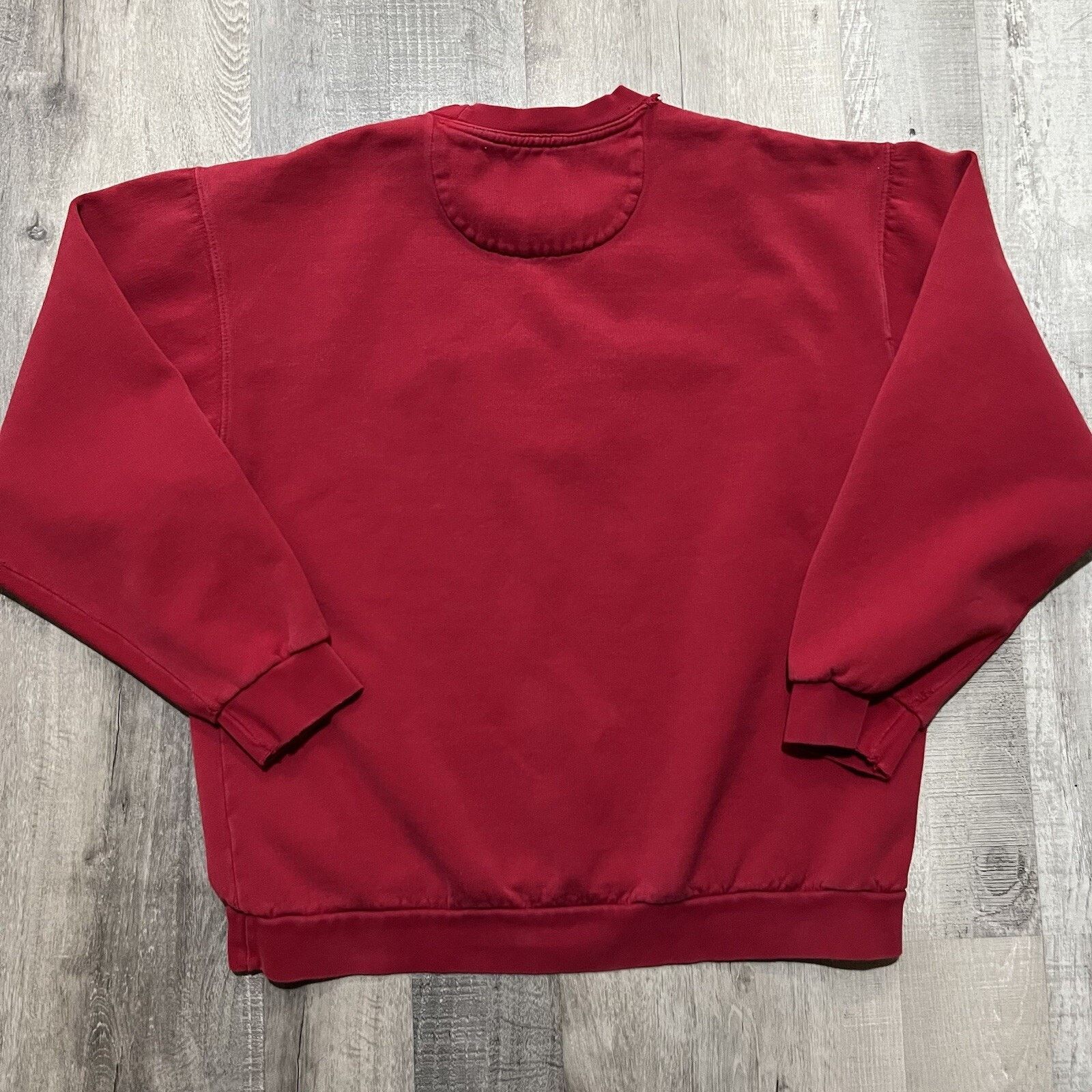 Chaps VTG Chaps Ralph Lauren Sweatshirt Men M Red Spell Out Y2K Size US M / EU 48-50 / 2 - 2 Thumbnail