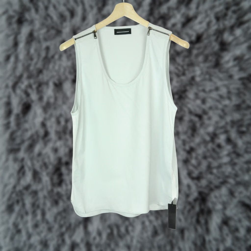 Diesel DIESEL Black Gold Ciasket Tank Top Blouse Women's EU 42 Sleeveless Light Blue Size M / US 6-8 / IT 42-44 - 1 Thumbnail