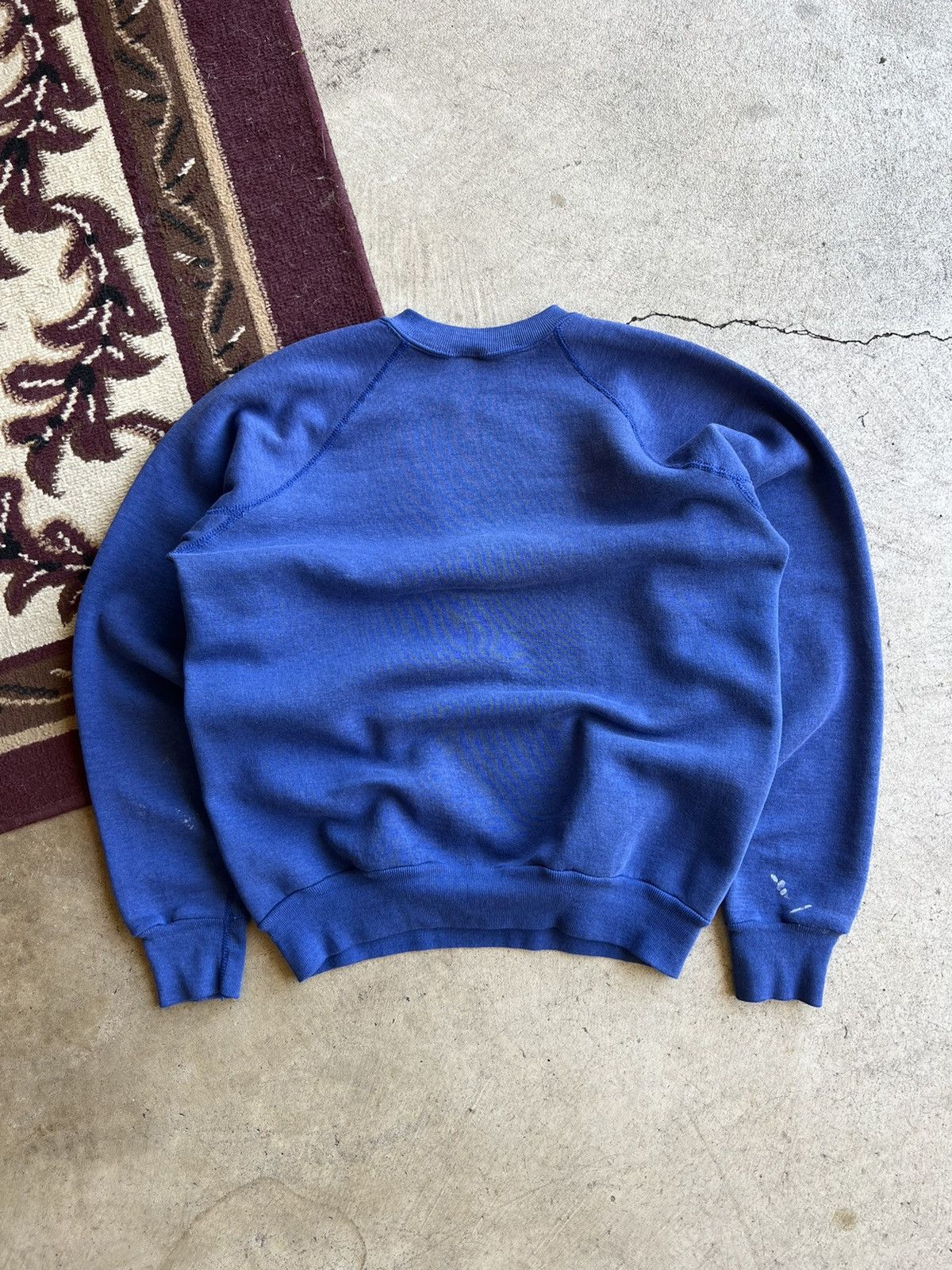 Russell Athletic × Vintage 80s Discus Athletic Blank Raglan Sweatshirt Size US L / EU 52-54 / 3 - 4 Thumbnail