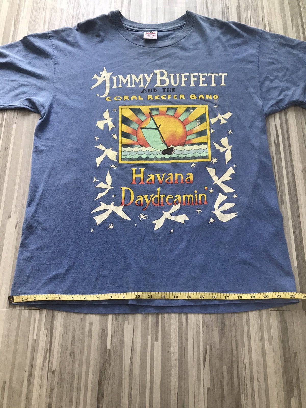 Band Tees × Vintage Vintage Tour Havana 97-98 Jimmy Buffet Size US XL / EU 56 / 4 - 6 Thumbnail