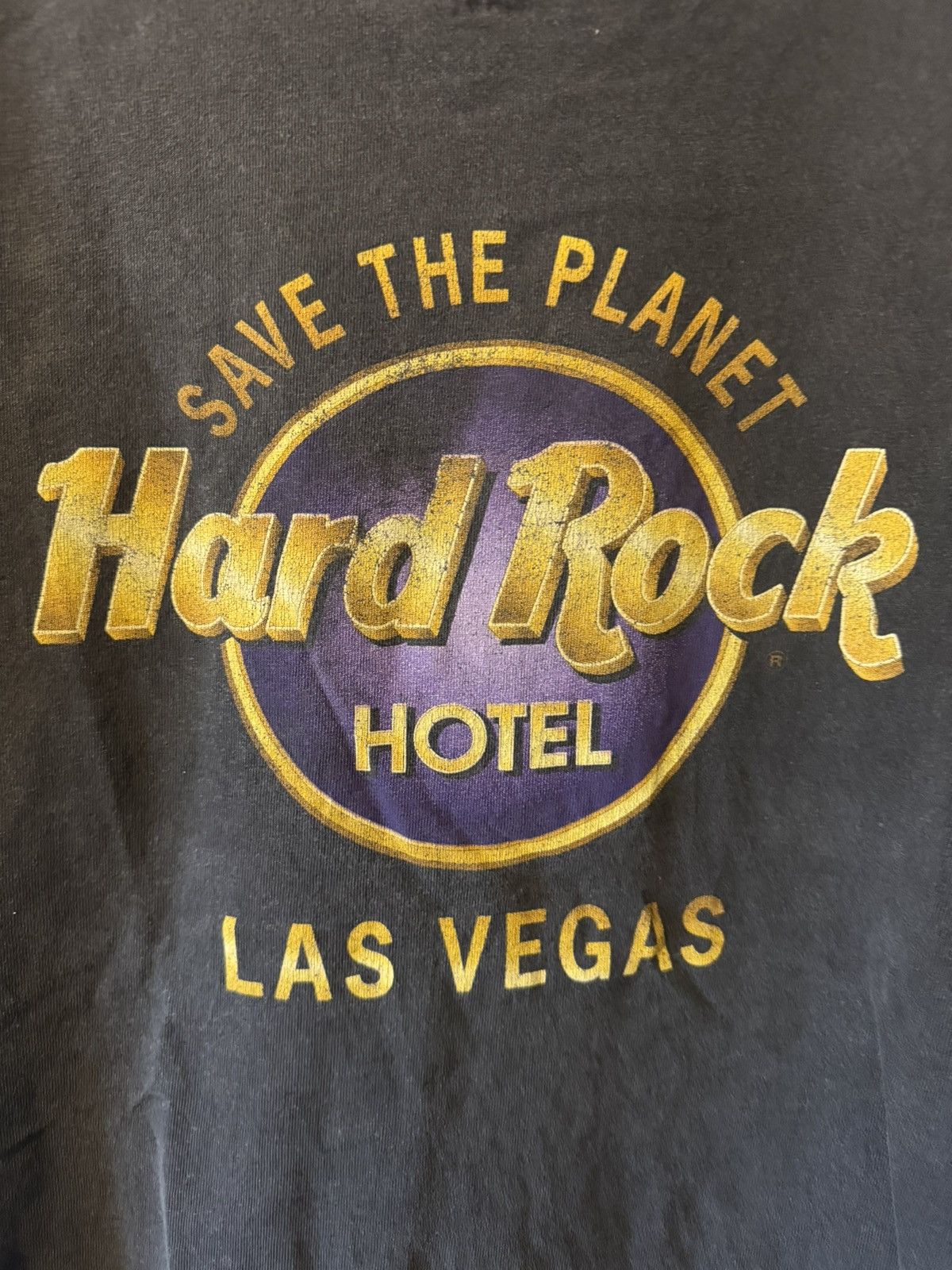 Hard Rock Cafe Vintage Hard Rock Las Vegas Save the World Tee Size US L / EU 52-54 / 3 - 2 Thumbnail