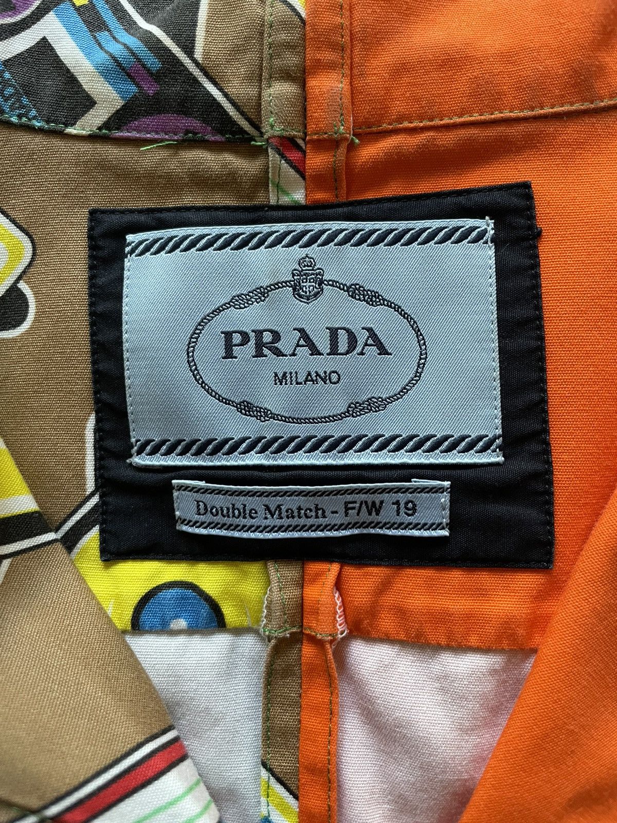 Prada Double Match SS19 Shirt Size US M / EU 48-50 / 2 - 5 Thumbnail