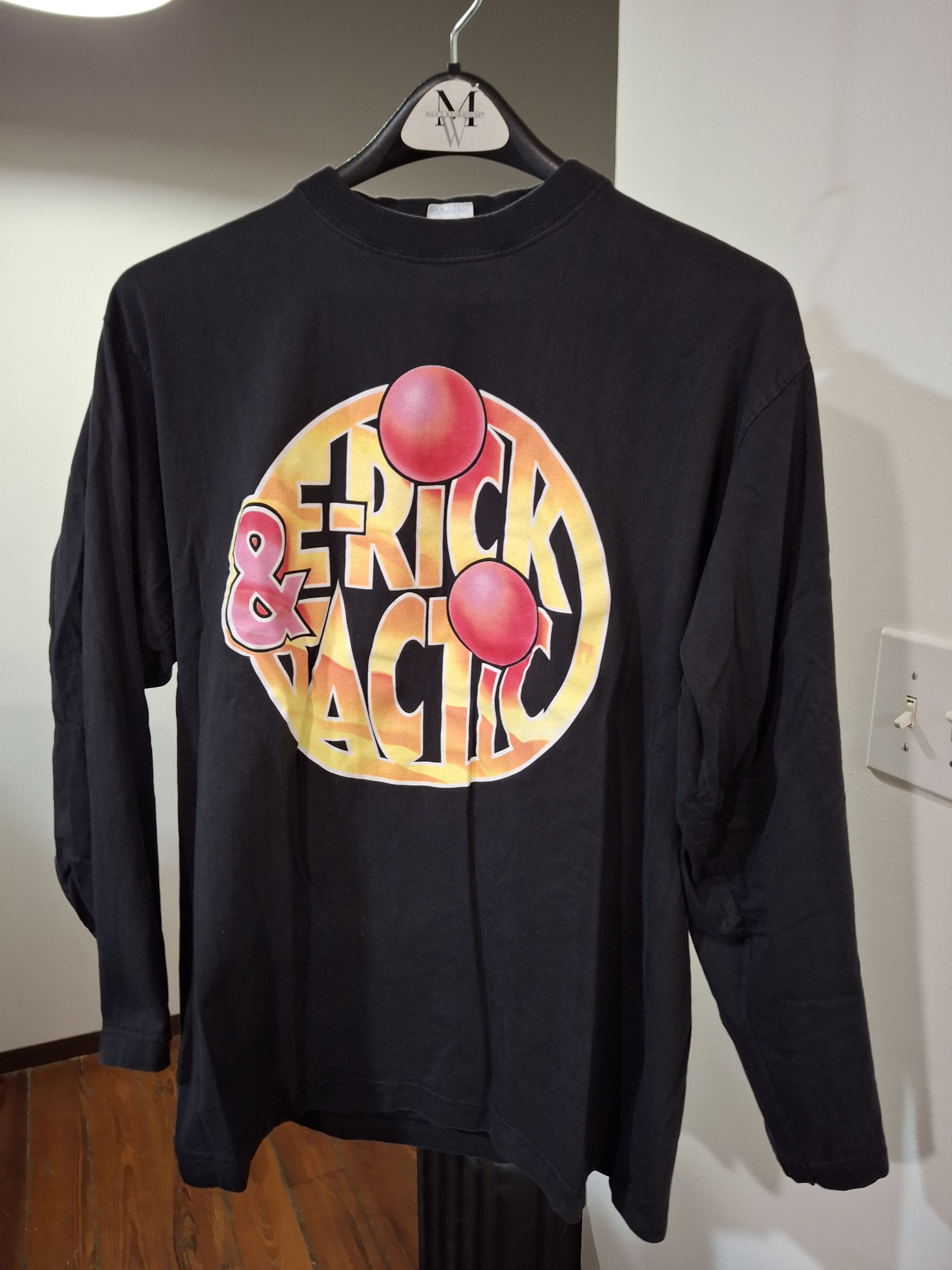 Thunderdome 90s Vintage E-Rick & Tactic Longsleeve (Gabber, Thunderdome) Size US L / EU 52-54 / 3 - 1 Thumbnail