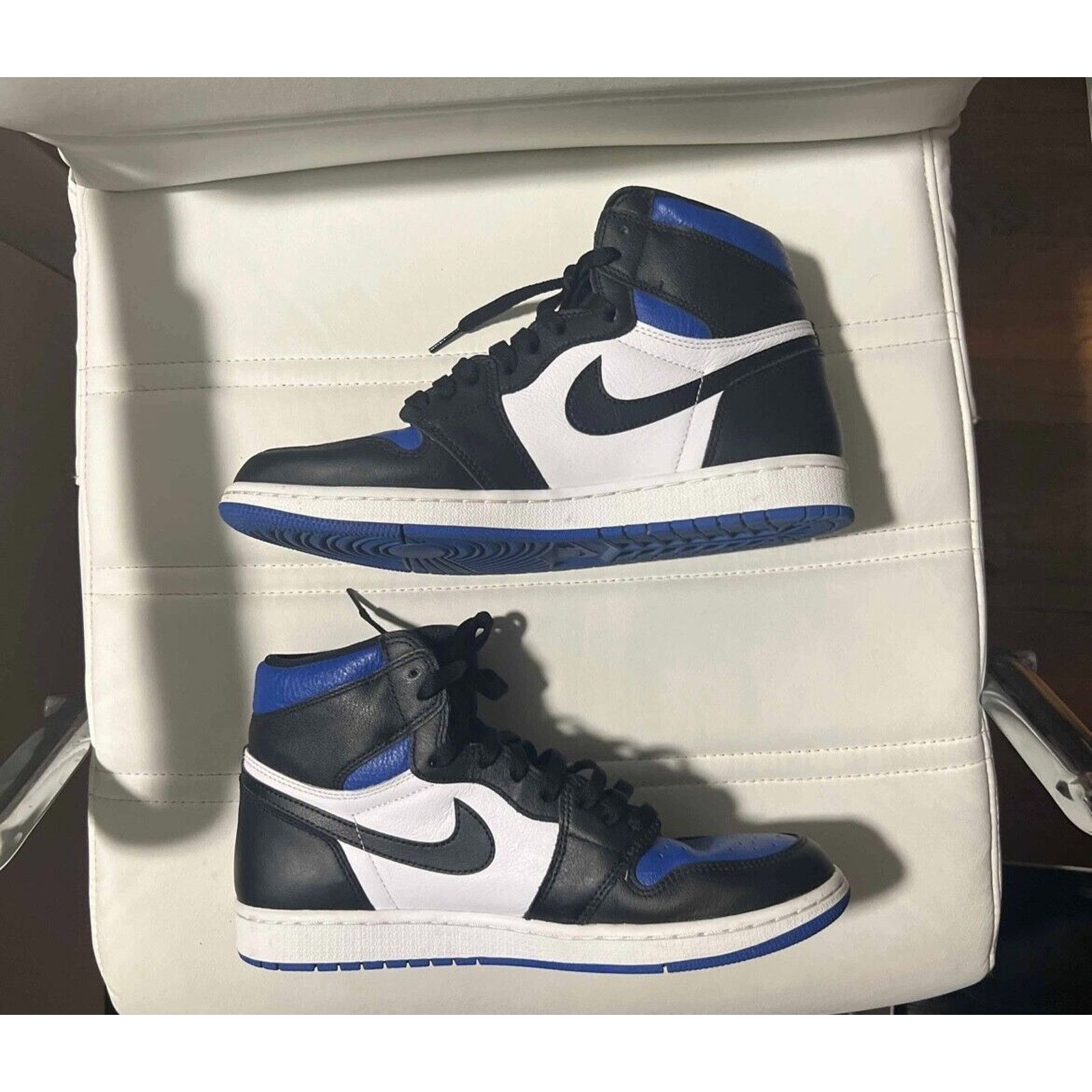 Nike Size 11 - Jordan 1 Retro OG High Royal Toe Size US 11 / EU 44 - 2 Thumbnail