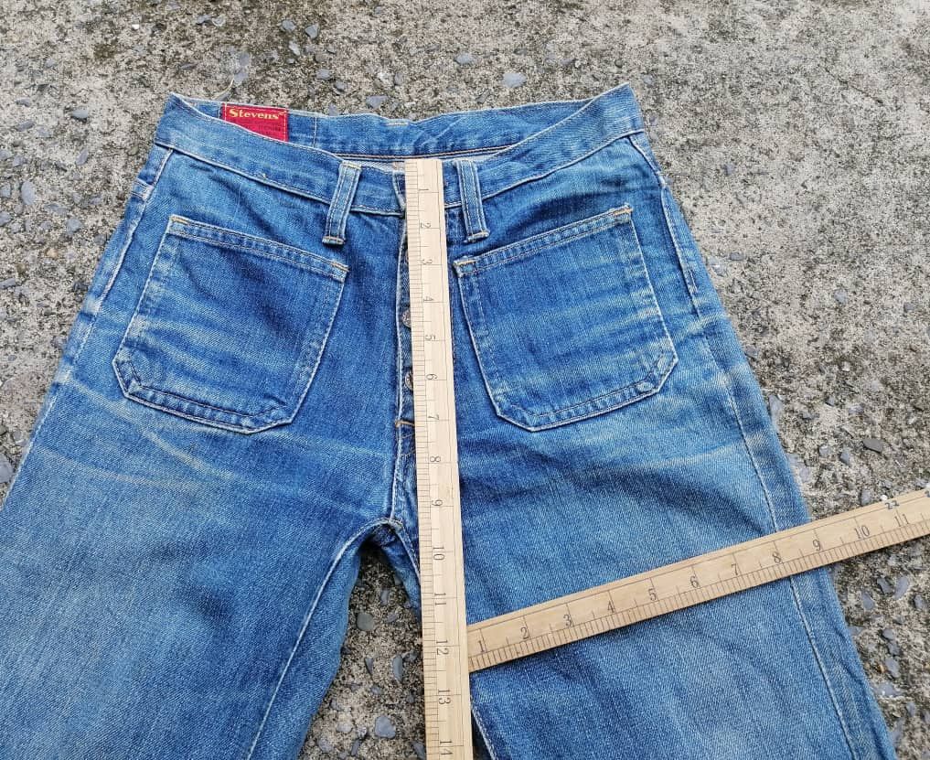 Japanese Brand × Vintage Vintage Stevens Made In Japan Bootcut Denim Jeans Size 25" / US 0 / IT 36 - 5 Thumbnail
