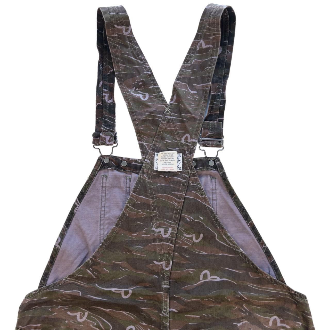 Evisu Vintage Evisu Camo Monogram Dungaress Size W36 Size US 36 / EU 52 - 5 Thumbnail