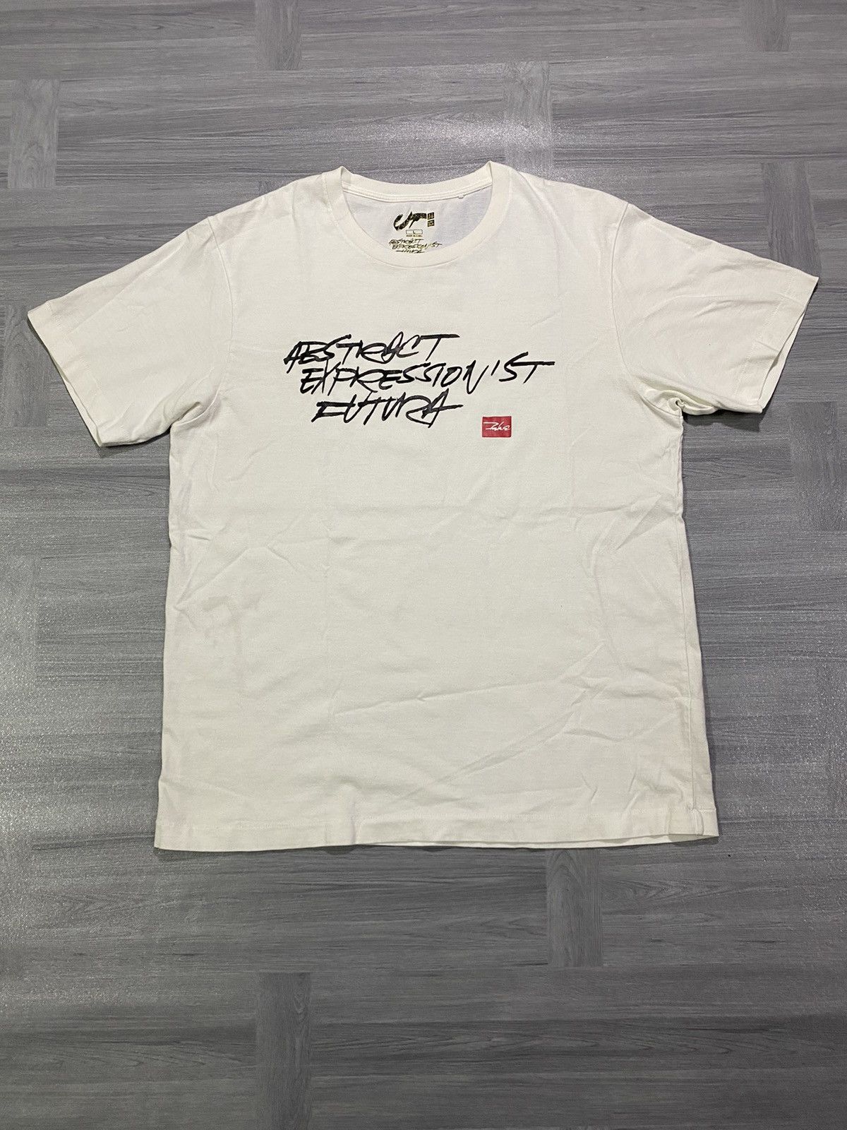 Uniqlo Rare Vintage Abstract Expressionist Futura Uniqlo Tee Size US L / EU 52-54 / 3 - 5 Thumbnail