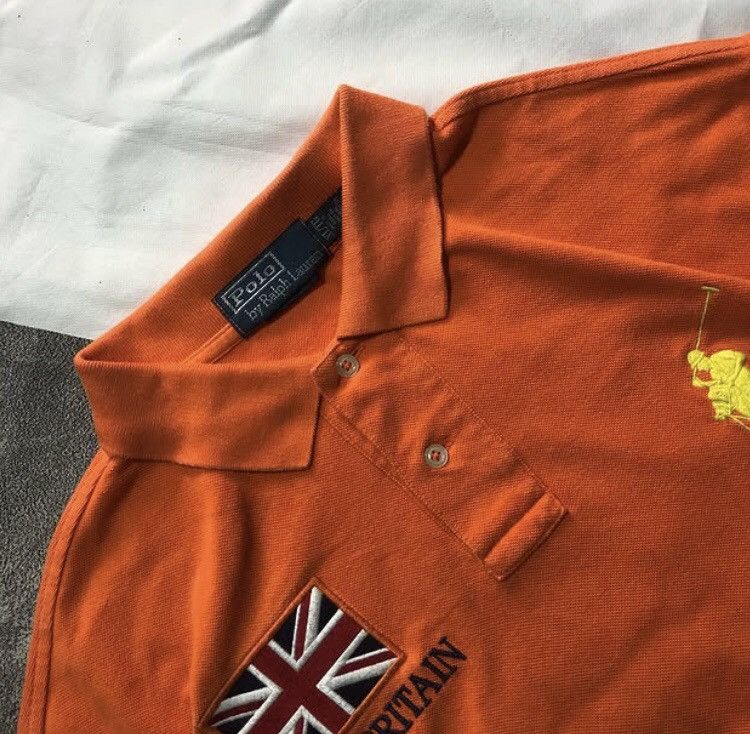 Polo Ralph Lauren × Ralph Lauren × Vintage Vintage Polo Ralph Lauren Great Britain Polos #3 Size US XL / EU 56 / 4 - 3 Thumbnail