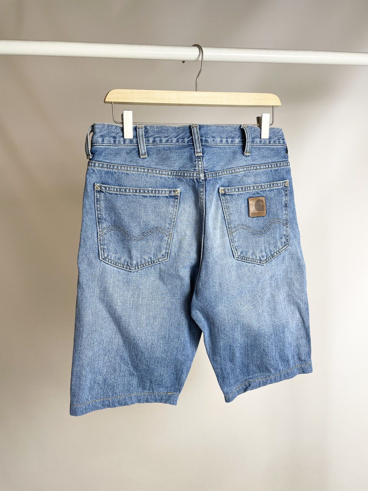 Other VINTAGE 🤖 Carhartt Work in progress Jeans Shorts jorts Size US 30 / EU 46 - 1 Thumbnail