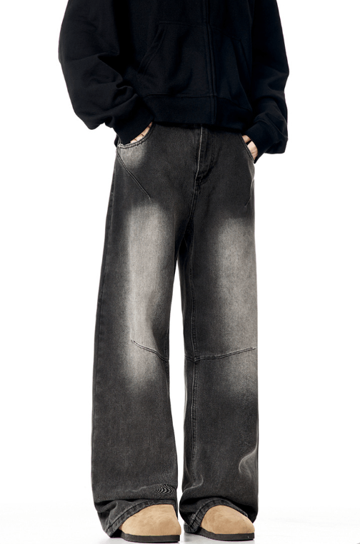 Japanese Brand × Jean American men's retro black loose straight trendy jeans Size US 32 / EU 48 - 2 Thumbnail
