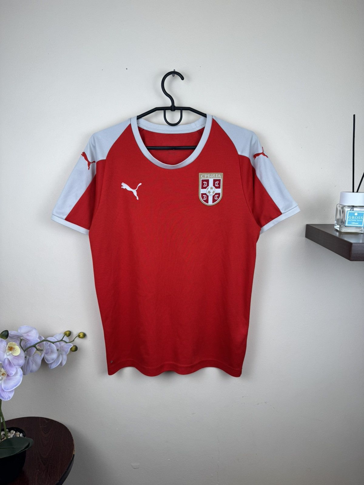 Puma Puma Serbia Jersey 2018-2020 Soccer Football Sz M Size US M / EU 48-50 / 2 - 1 Thumbnail