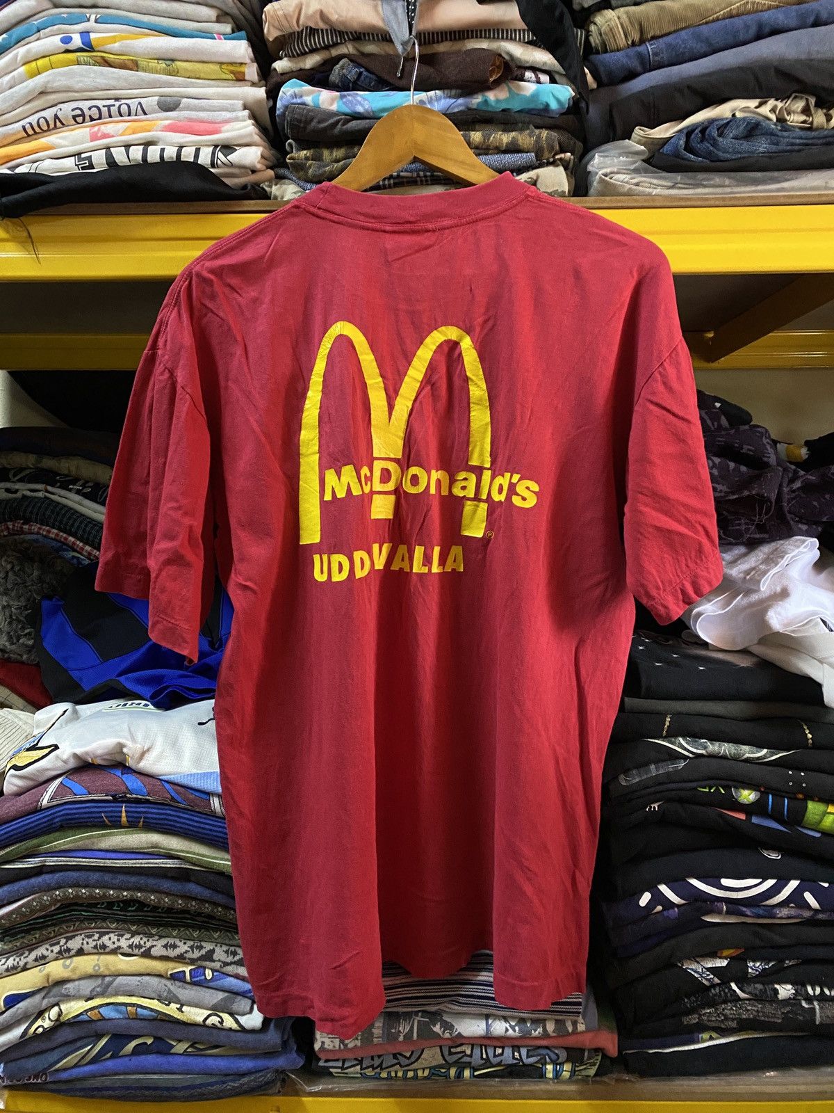Vintage Vintage 90s MCDONALD bigmac Burger promo tee Size US L / EU 52-54 / 3 - 2 Thumbnail