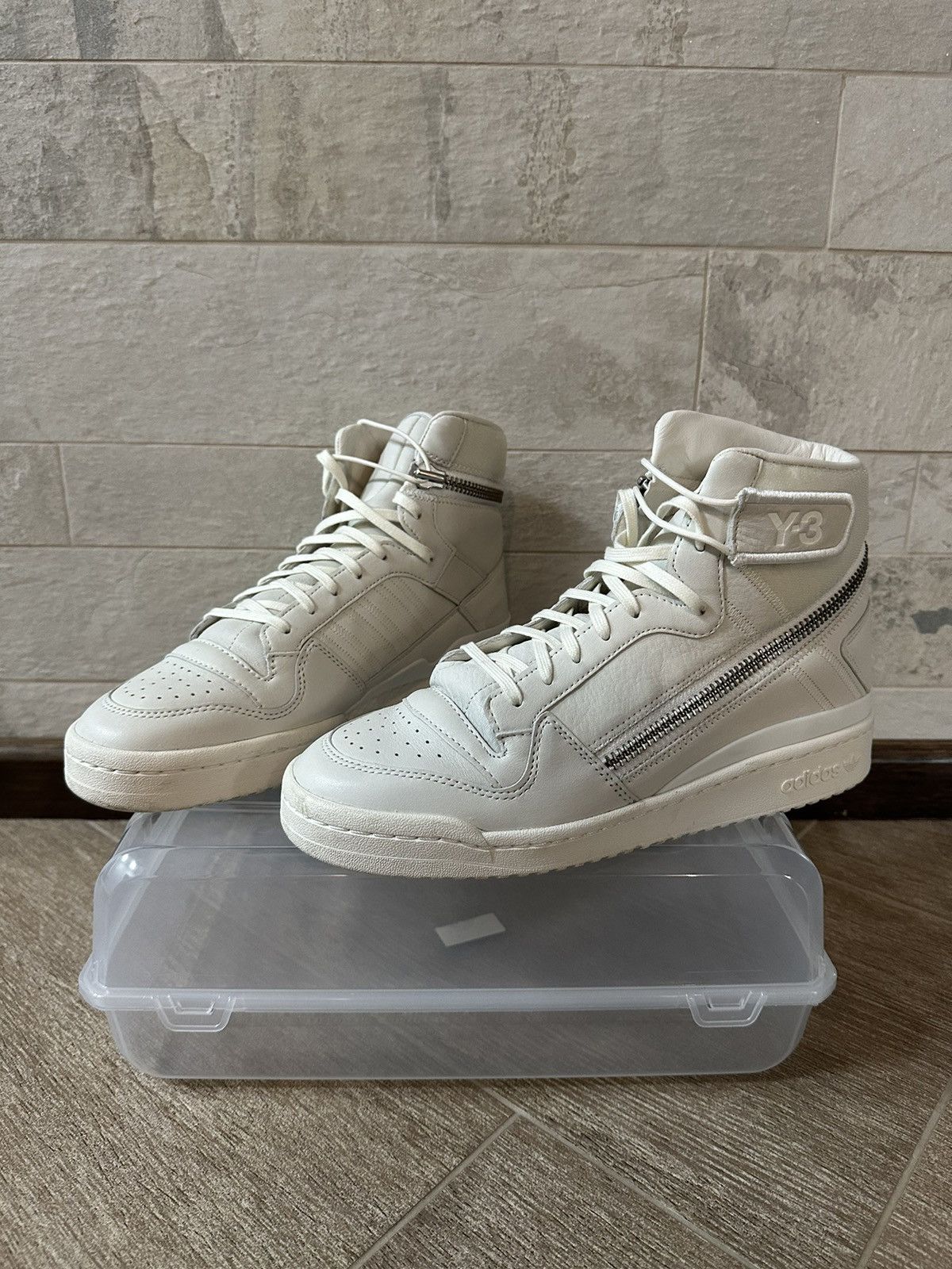 Adidas × Y-3 × Yohji Yamamoto Y-3 Yuben Mid Core White | Grailed