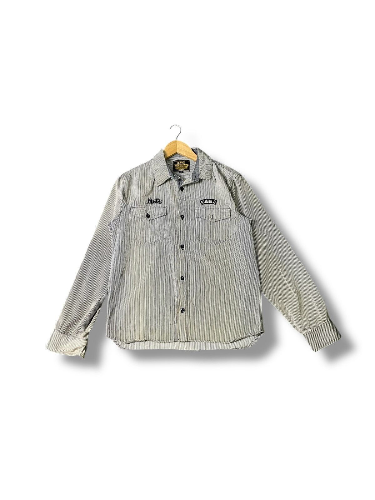 Japanese Brand × Vintage The ETBX x Japanese Brand Men Button Ups (31) Size US S / EU 44-46 / 1 - 1 Thumbnail