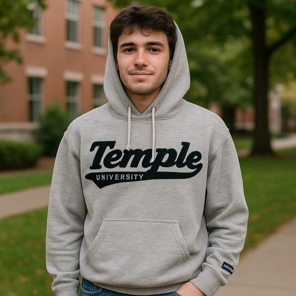 Jansport JanSport Temple University Hoodie Gray College Sweatshirt L Size US L / EU 52-54 / 3 - 1 Thumbnail