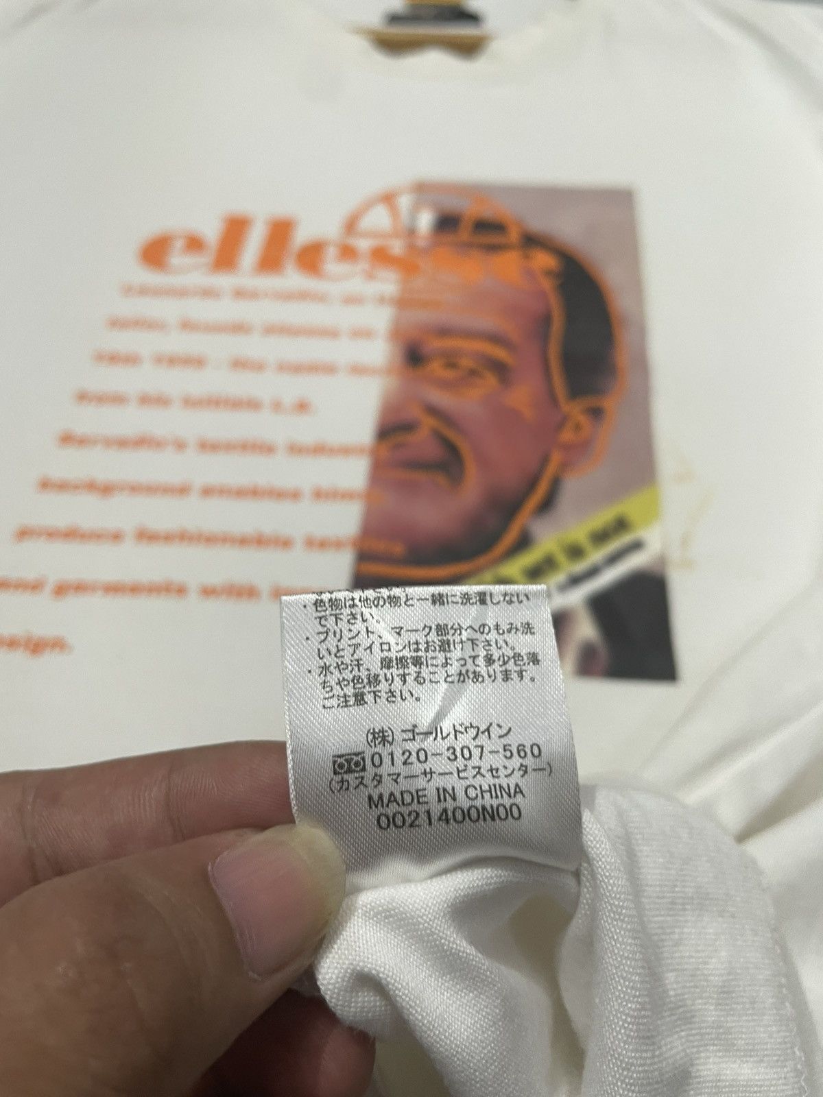 Ellesse × Japanese Brand ELLESSE X MURUA STREETWEAR TSHIRT Size US L / EU 52-54 / 3 - 10 Thumbnail