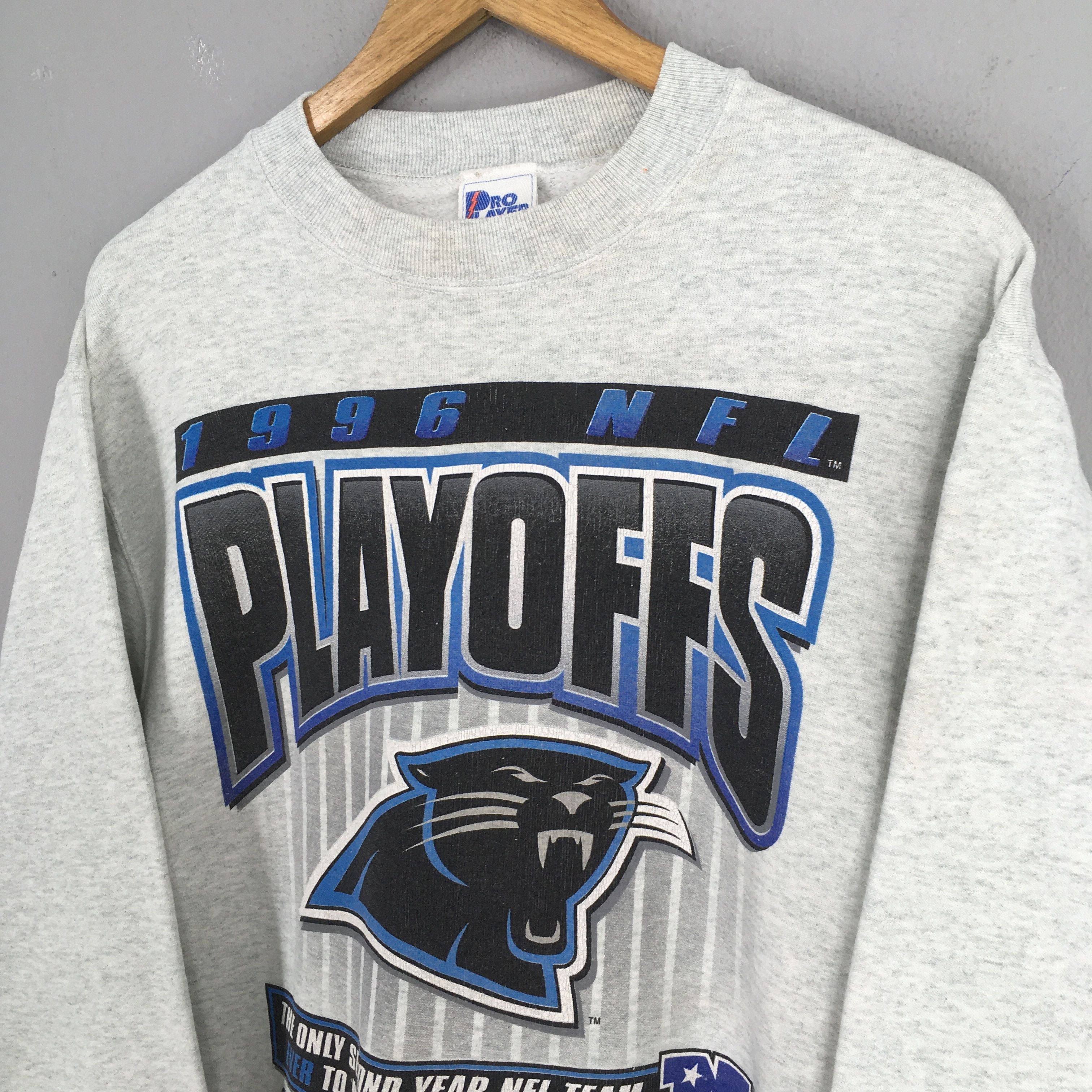 NFL × Pro Player × Vintage Vintage Carolina Panthers NFL Football Sweatshirt Medium Size US M / EU 48-50 / 2 - 3 Thumbnail
