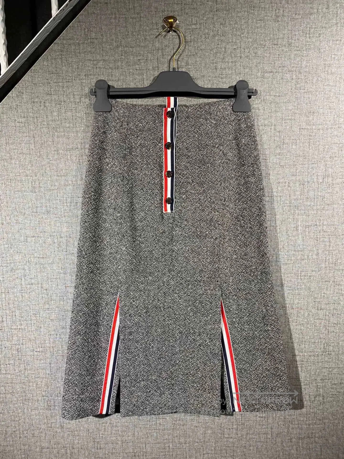 Thom Browne thom browne women's skirt with side detail. Size 37" - 1 Thumbnail